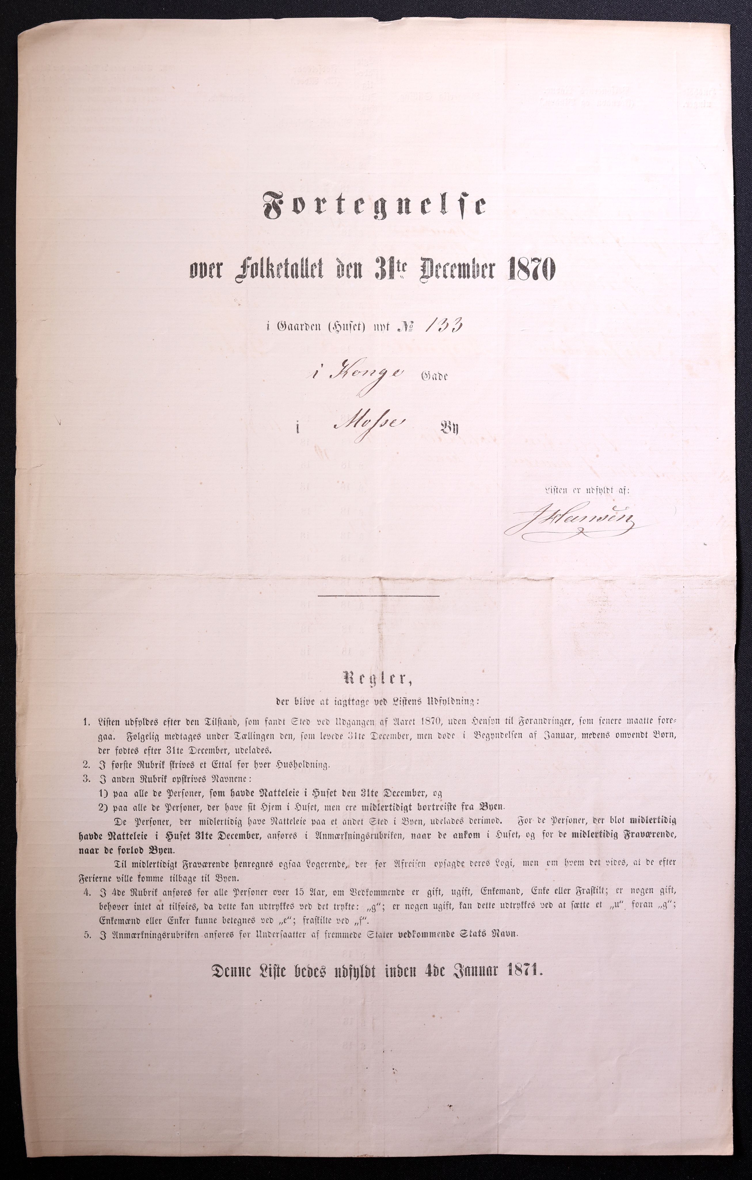 RA, Folketelling 1870 for 0104 Moss kjøpstad, 1870, s. 185