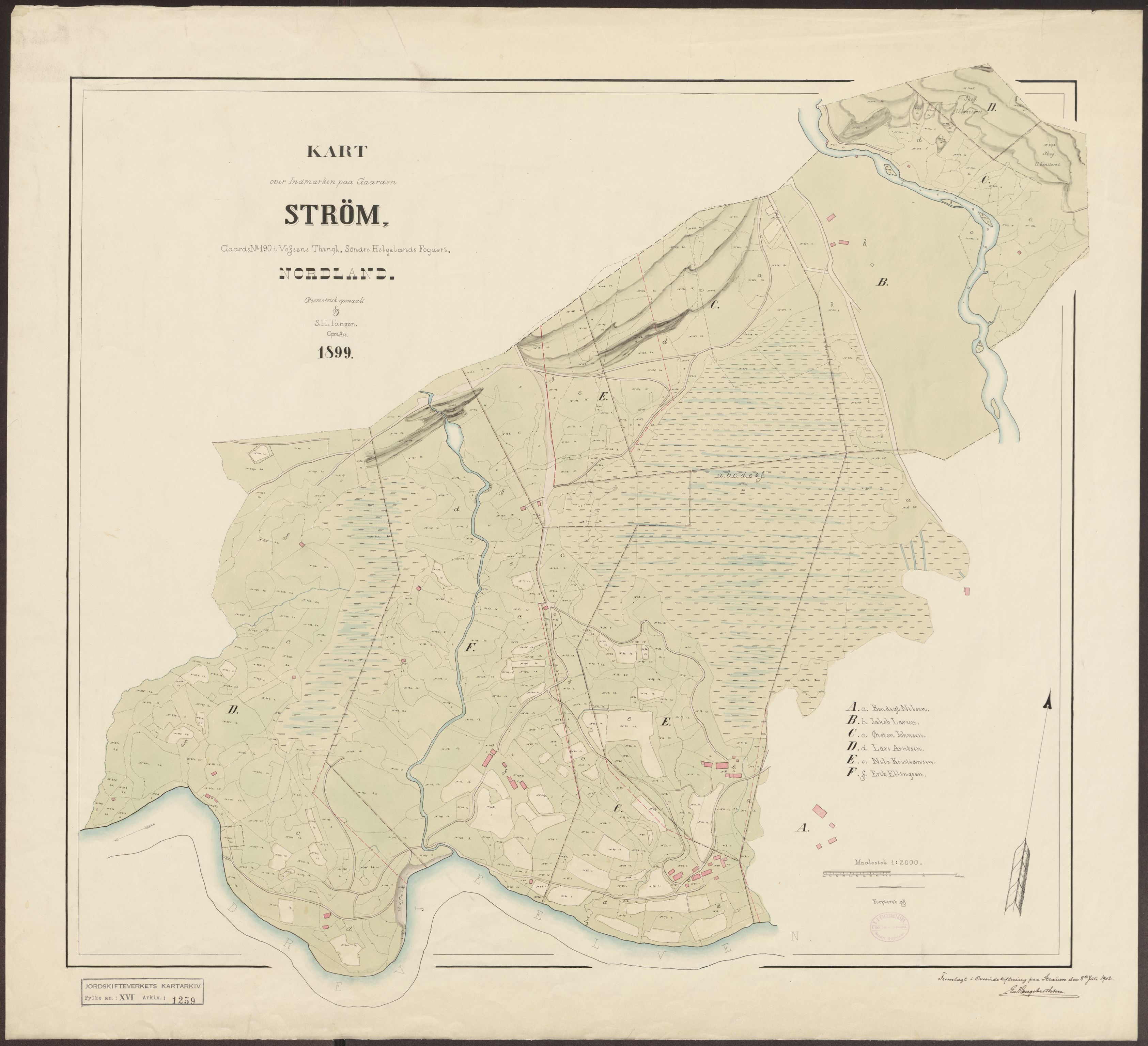 Jordskifteverkets kartarkiv, AV/RA-S-3929/T, 1859-1988, s. 1430