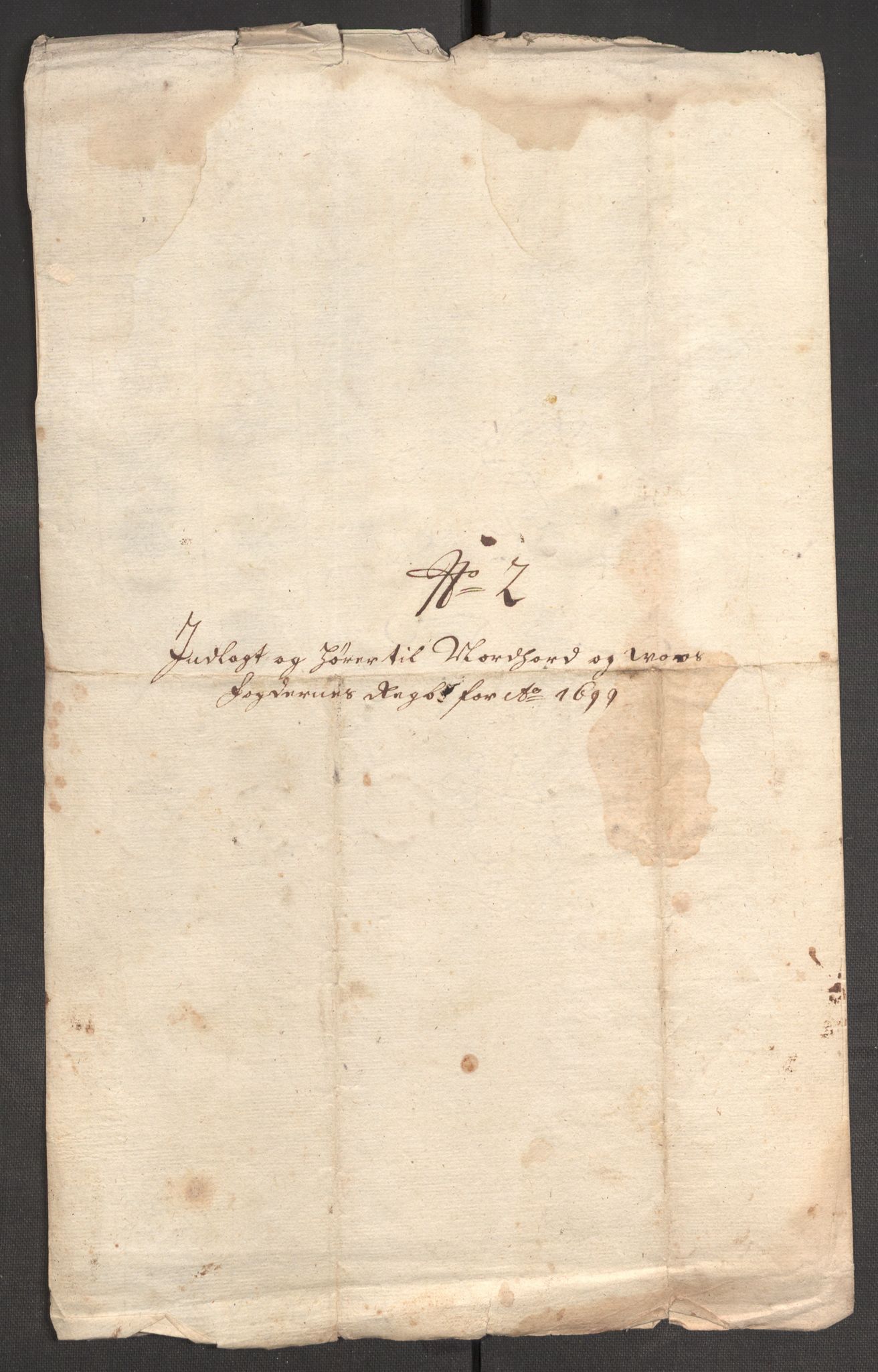 Rentekammeret inntil 1814, Reviderte regnskaper, Fogderegnskap, RA/EA-4092/R51/L3184: Fogderegnskap Nordhordland og Voss, 1698-1699, s. 334