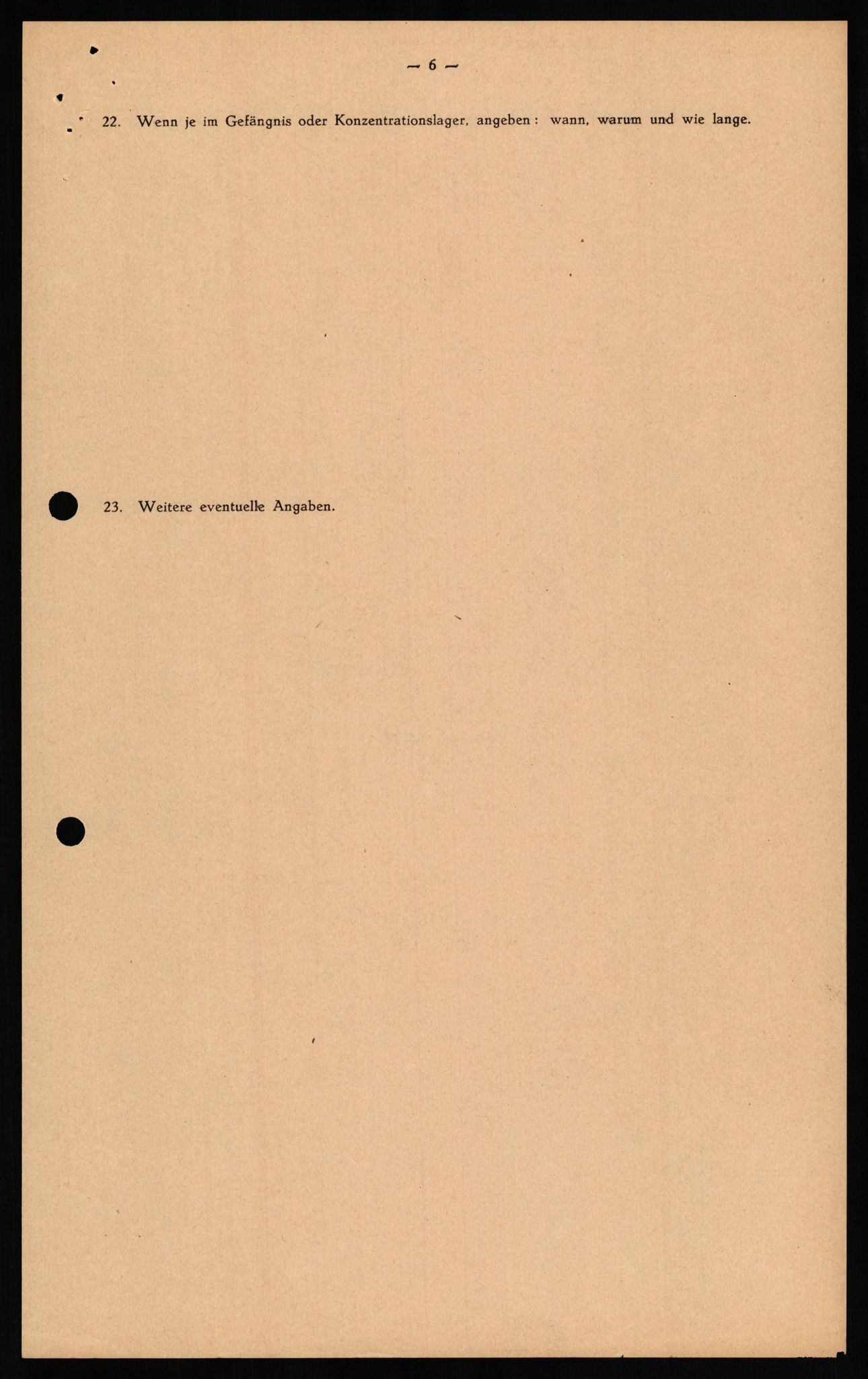 Forsvaret, Forsvarets overkommando II, AV/RA-RAFA-3915/D/Db/L0021: CI Questionaires. Tyske okkupasjonsstyrker i Norge. Tyskere., 1945-1946, s. 111