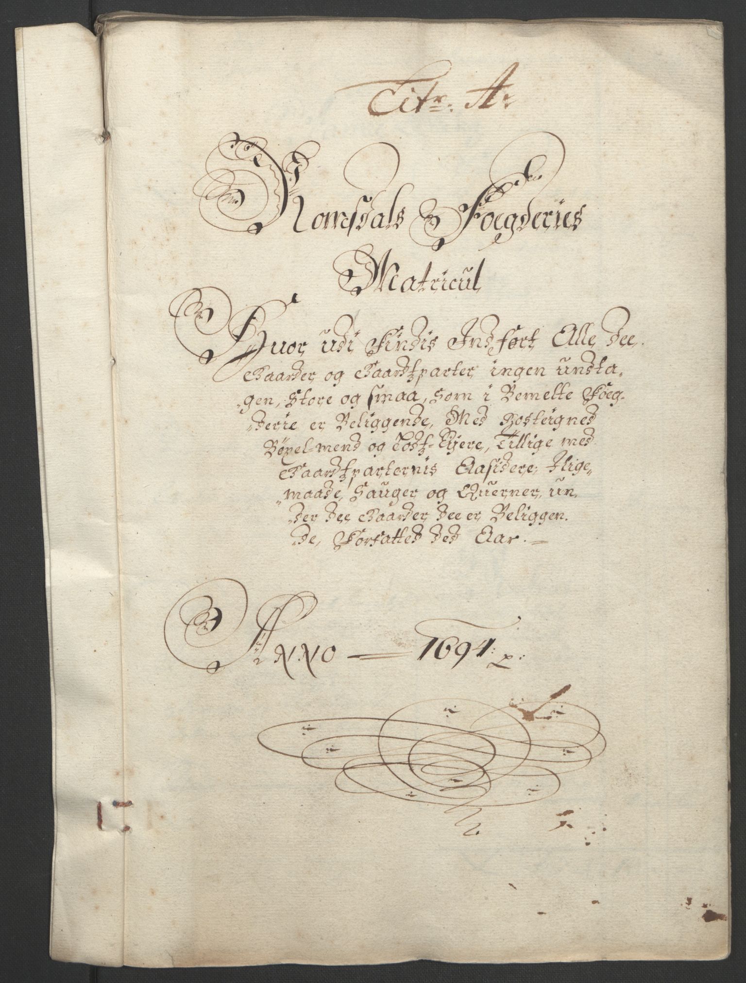 Rentekammeret inntil 1814, Reviderte regnskaper, Fogderegnskap, RA/EA-4092/R55/L3651: Fogderegnskap Romsdal, 1693-1694, s. 172