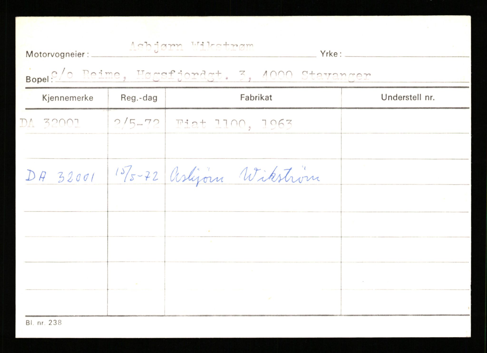 Stavanger trafikkstasjon, AV/SAST-A-101942/0/G/L0005: Registreringsnummer: 23000 - 34245, 1930-1971, s. 2760