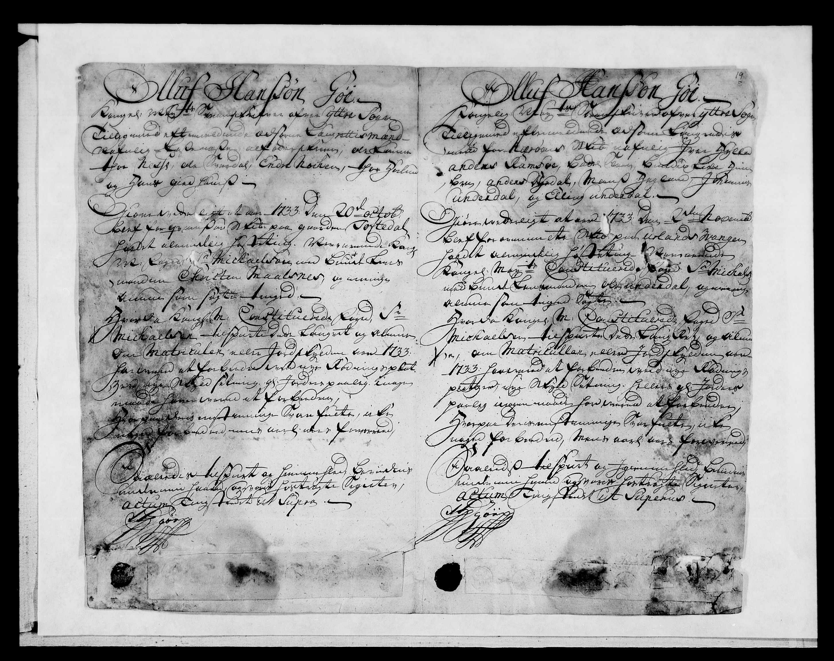 Rentekammeret inntil 1814, Reviderte regnskaper, Fogderegnskap, AV/RA-EA-4092/R52/L3337: Fogderegnskap Sogn, 1733, s. 51