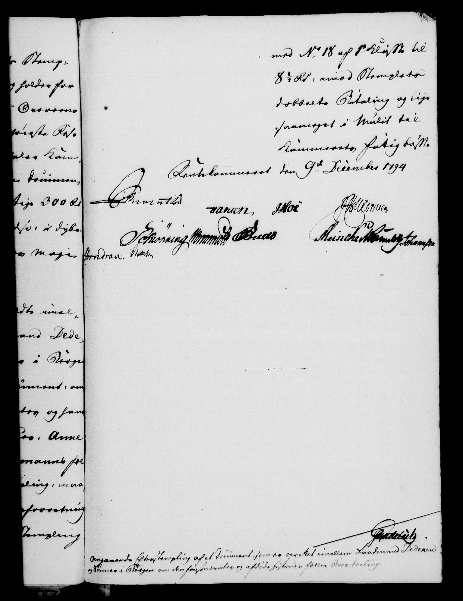 Rentekammeret, Kammerkanselliet, RA/EA-3111/G/Gf/Gfa/L0076: Norsk relasjons- og resolusjonsprotokoll (merket RK 52.76), 1794, s. 510