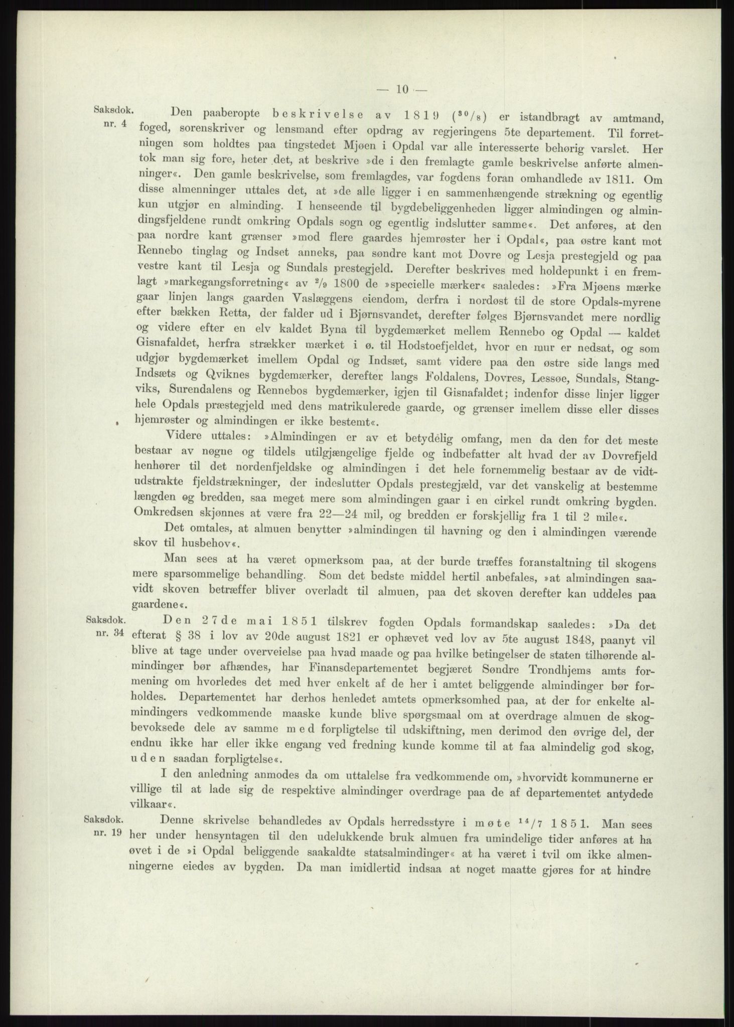 Høyfjellskommisjonen, AV/RA-S-1546/X/Xa/L0001: Nr. 1-33, 1909-1953, s. 3645