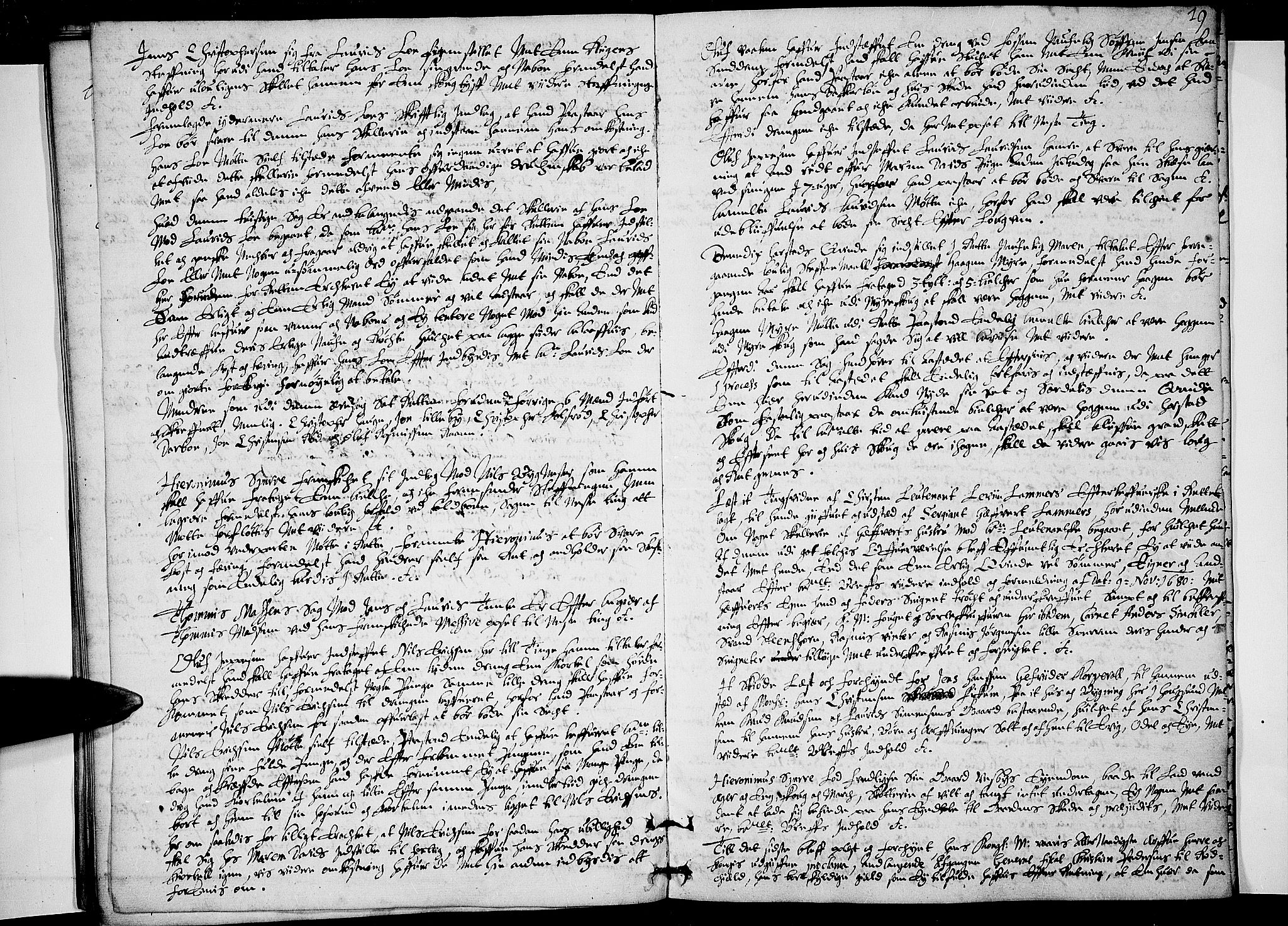 Eiker, Modum og Sigdal sorenskriveri, SAKO/A-123/F/Fa/Faa/L0016: Tingbok, 1681, s. 18b-19a