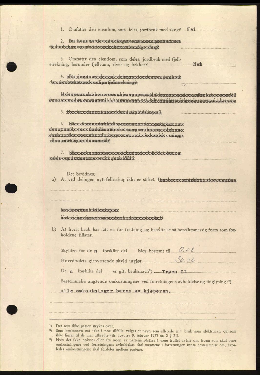 Fosen sorenskriveri, AV/SAT-A-1107/1/2/2C: Pantebok nr. A3, 1943-1945, Dagboknr: 1573/1943