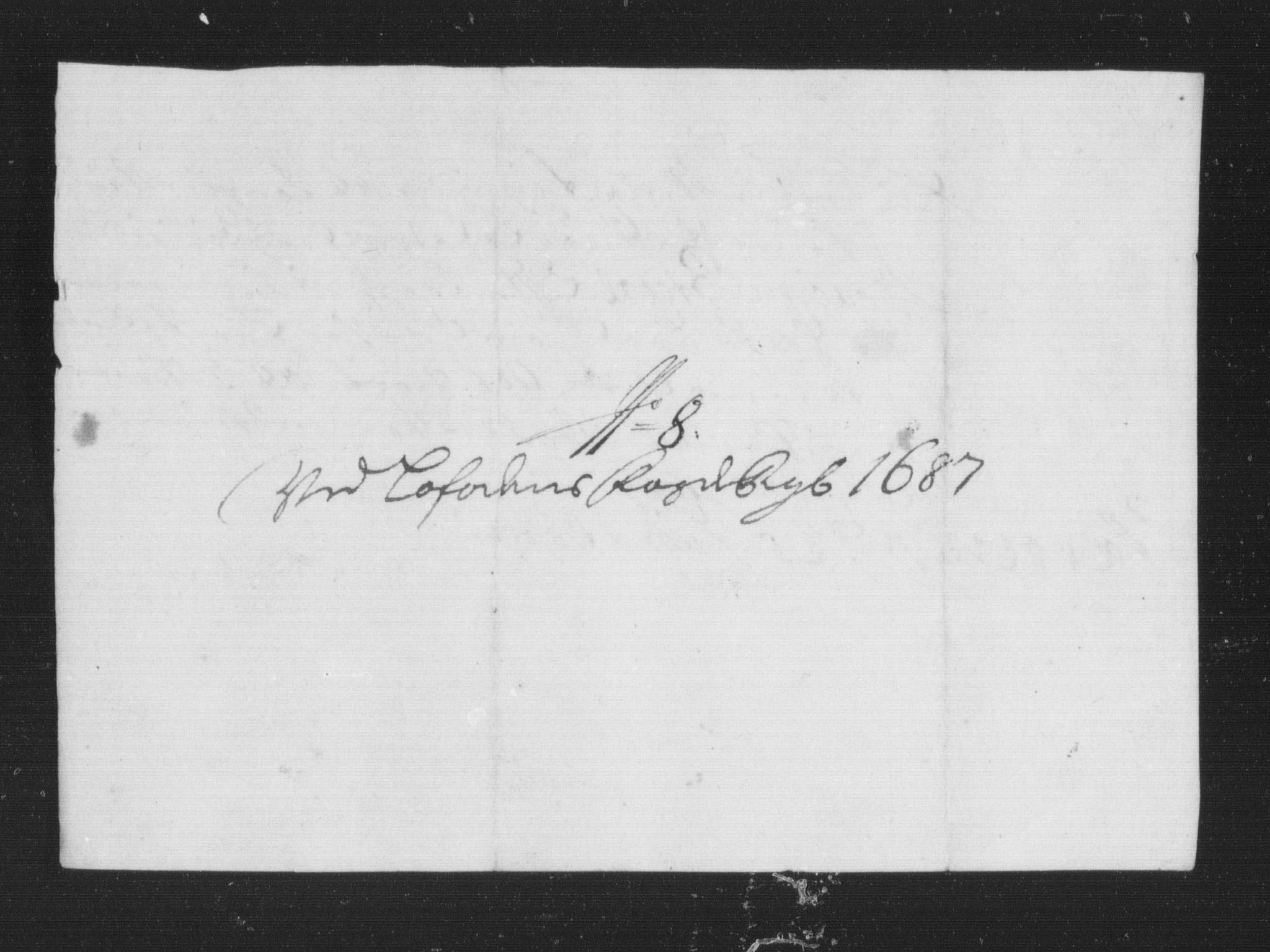 Rentekammeret inntil 1814, Reviderte regnskaper, Stiftamtstueregnskaper, Trondheim stiftamt og Nordland amt, AV/RA-EA-6044/R/Rh/L0010: Nordland amt, 1687