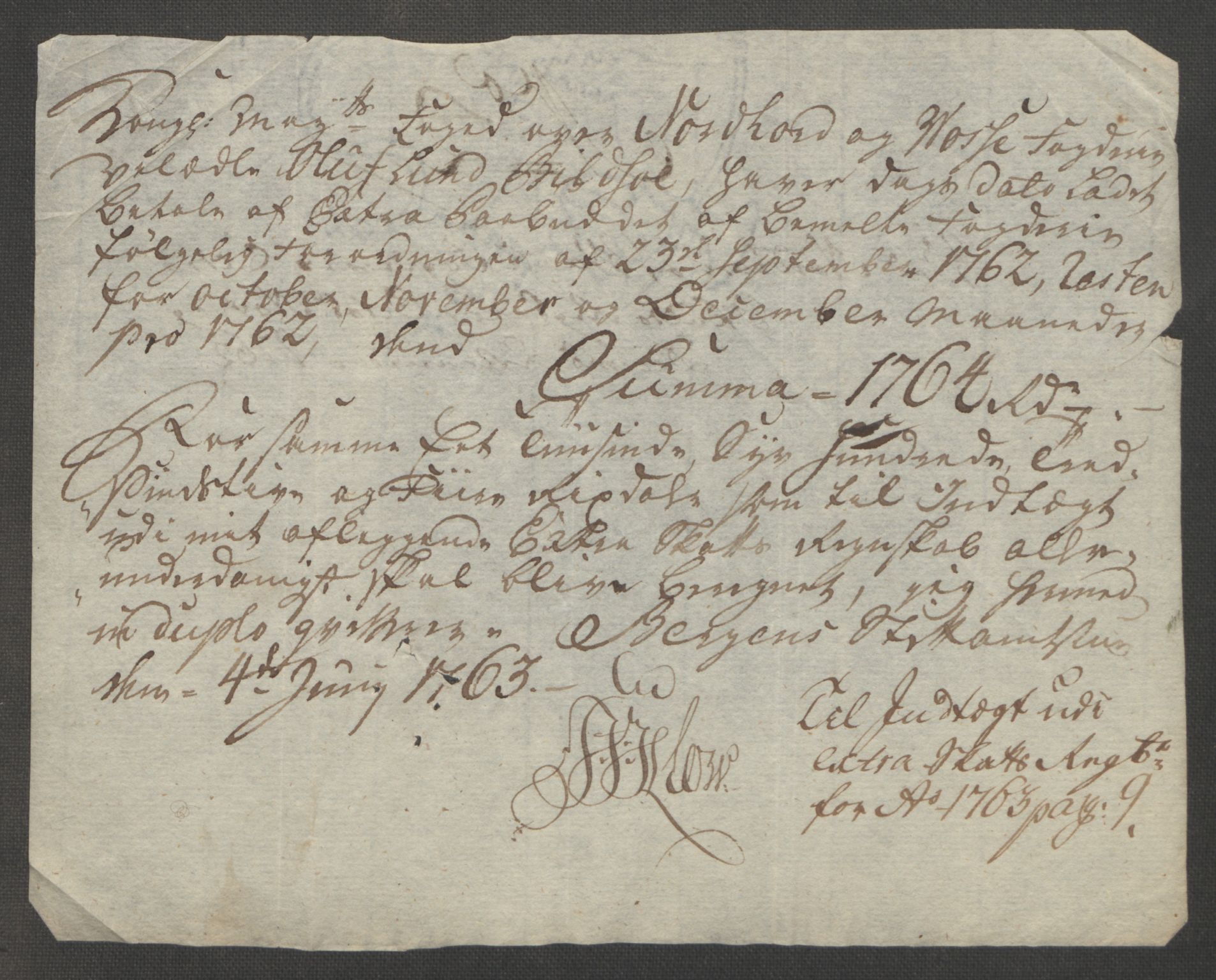 Rentekammeret inntil 1814, Reviderte regnskaper, Fogderegnskap, RA/EA-4092/R51/L3303: Ekstraskatten Nordhordland og Voss, 1762-1772, s. 19