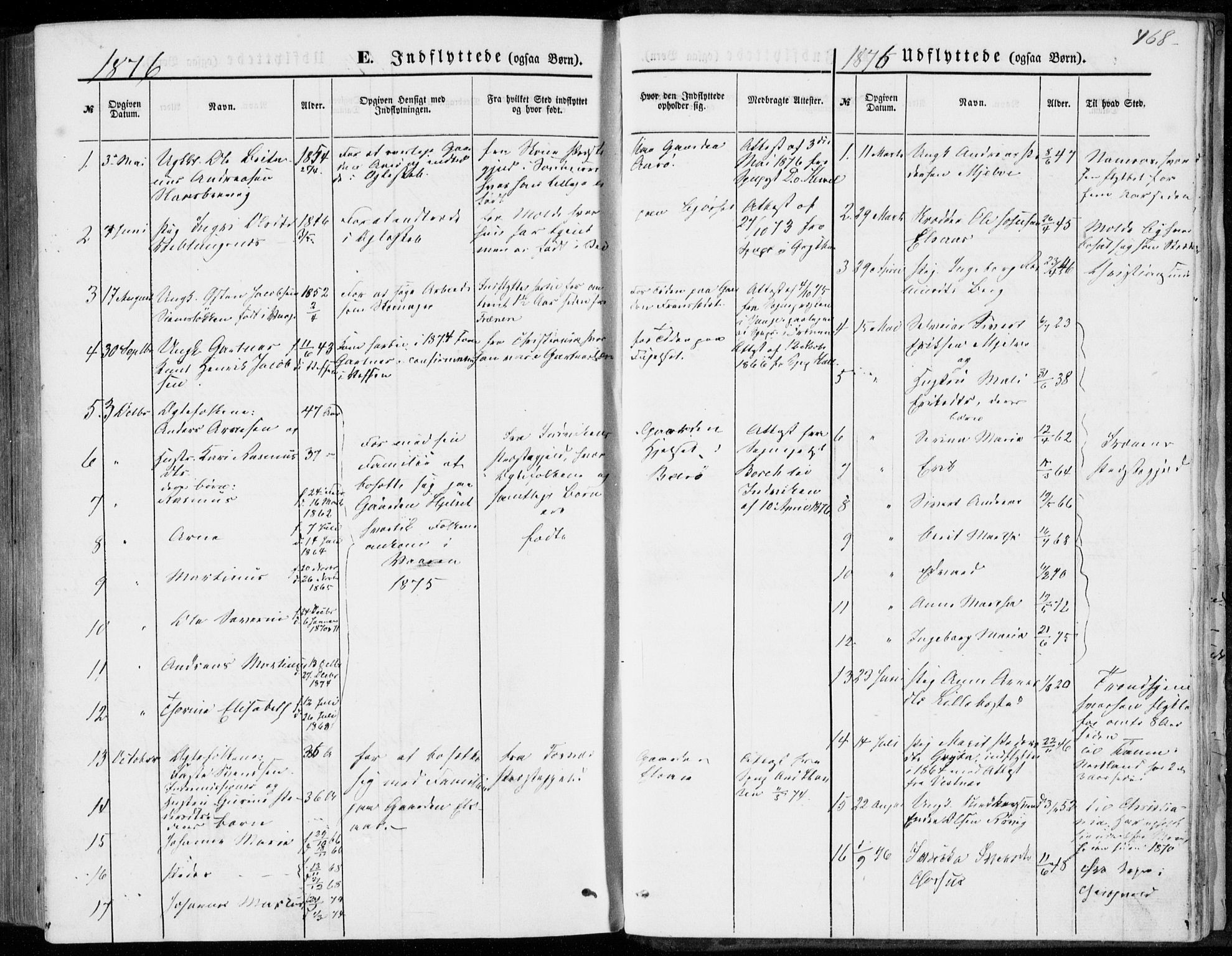 Ministerialprotokoller, klokkerbøker og fødselsregistre - Møre og Romsdal, AV/SAT-A-1454/555/L0655: Ministerialbok nr. 555A05, 1869-1886, s. 468