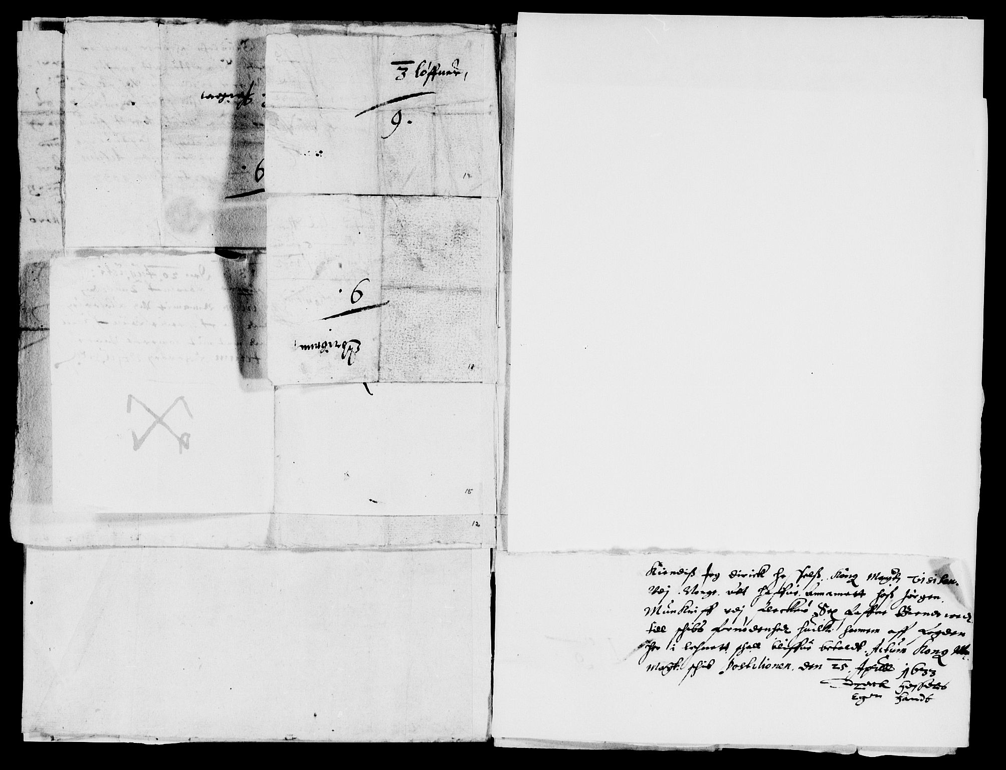Rentekammeret inntil 1814, Reviderte regnskaper, Lensregnskaper, AV/RA-EA-5023/R/Rb/Rbq/L0022: Nedenes len. Mandals len. Råbyggelag., 1632-1634