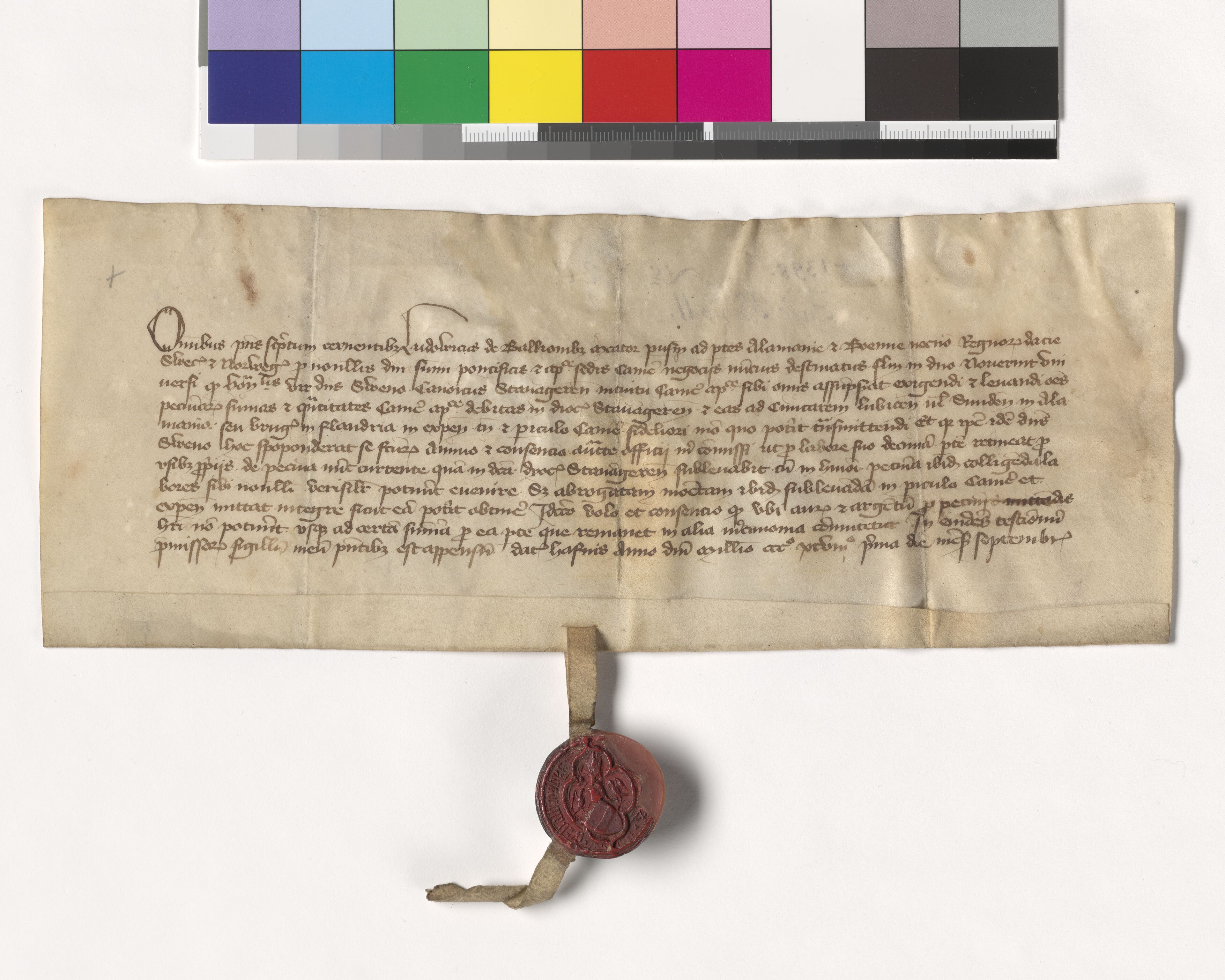 Riksarkivets diplomsamling, AV/RA-EA-5965/F05/L0119: NRA AM fasc. 38 nr. 10-12, 1398-1400, s. 5