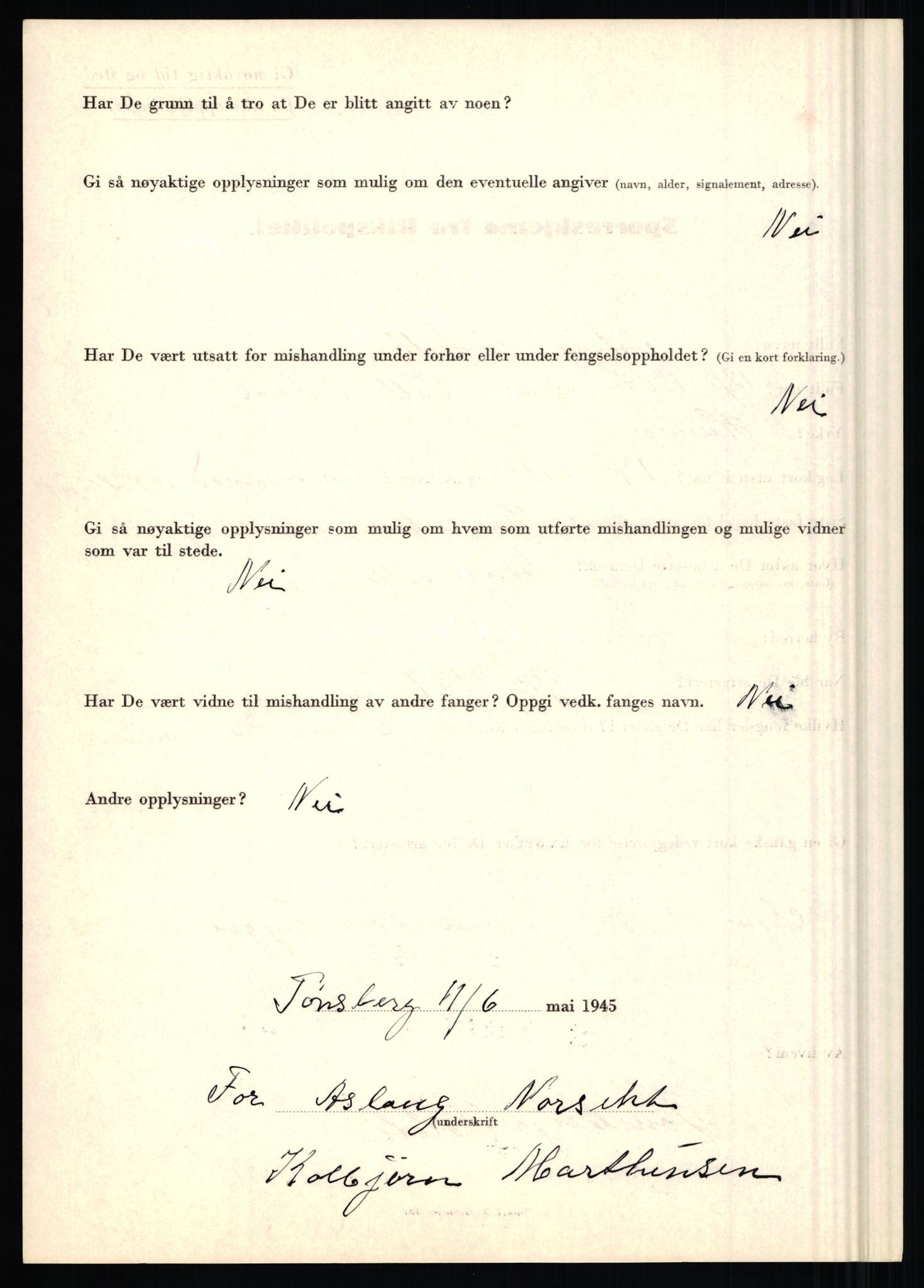 Rikspolitisjefen, AV/RA-S-1560/L/L0012: Mogensen, Øivind - Noraas, Lars, 1940-1945, s. 1039