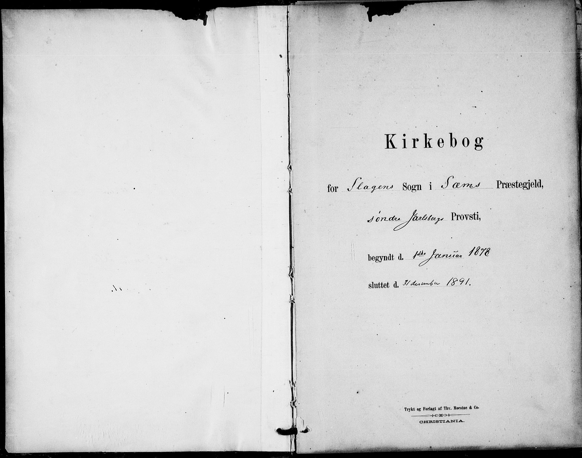 Sem kirkebøker, SAKO/A-5/F/Fb/L0004: Ministerialbok nr. II 4, 1878-1891
