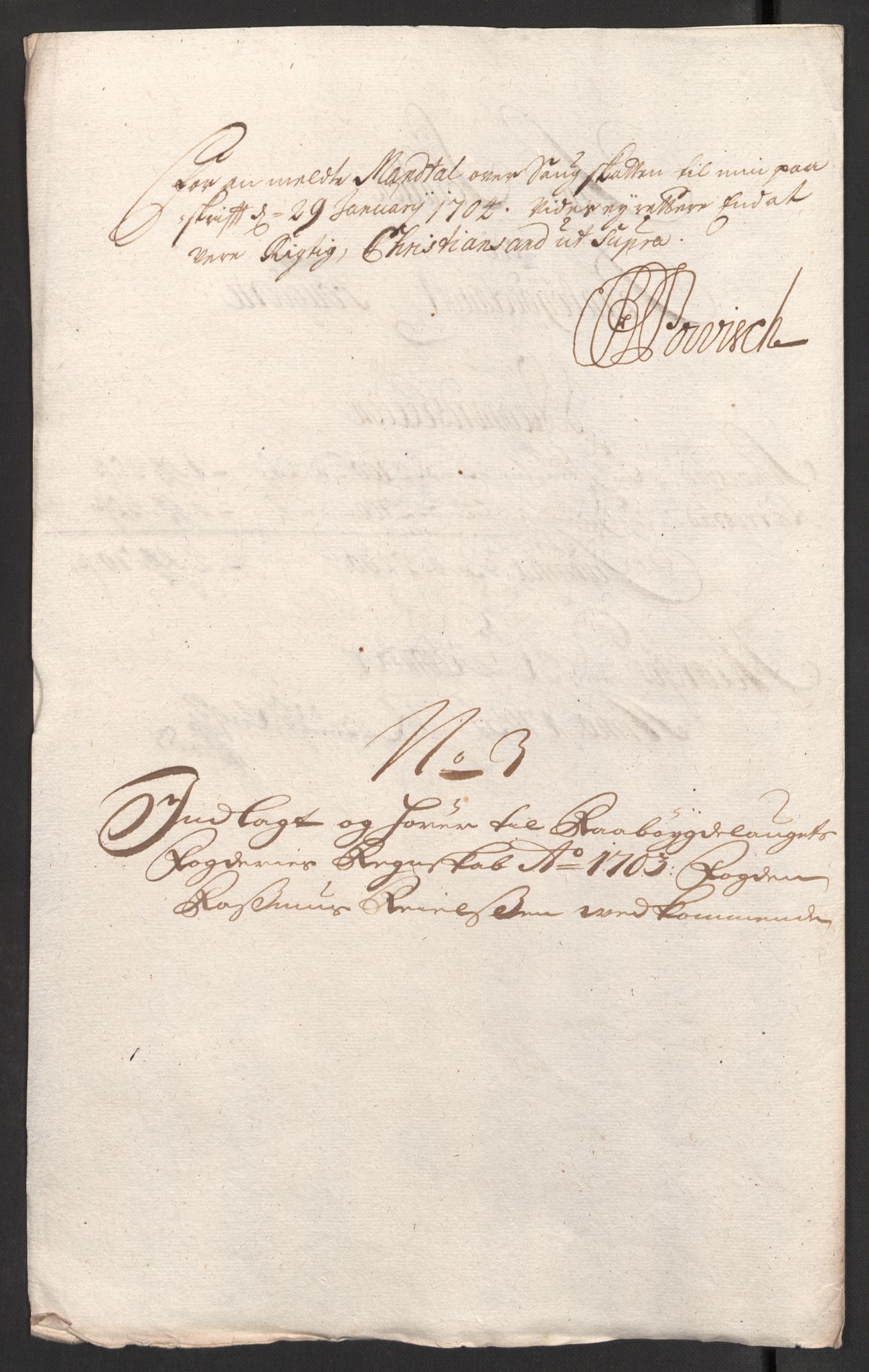 Rentekammeret inntil 1814, Reviderte regnskaper, Fogderegnskap, RA/EA-4092/R40/L2447: Fogderegnskap Råbyggelag, 1703-1705, s. 58