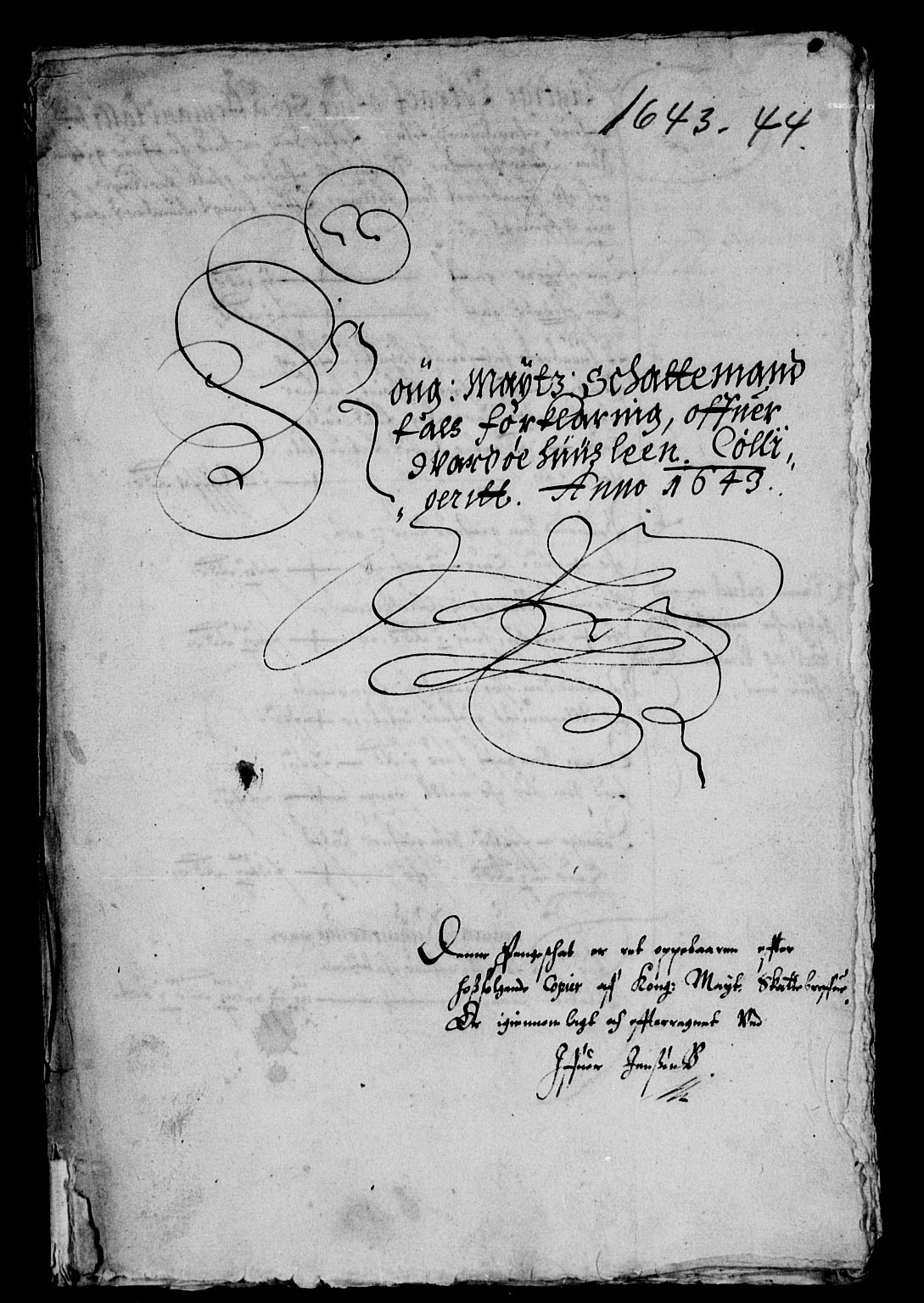 Rentekammeret inntil 1814, Reviderte regnskaper, Lensregnskaper, RA/EA-5023/R/Rb/Rbæ/L0005: Vardøhus len, 1633-1645