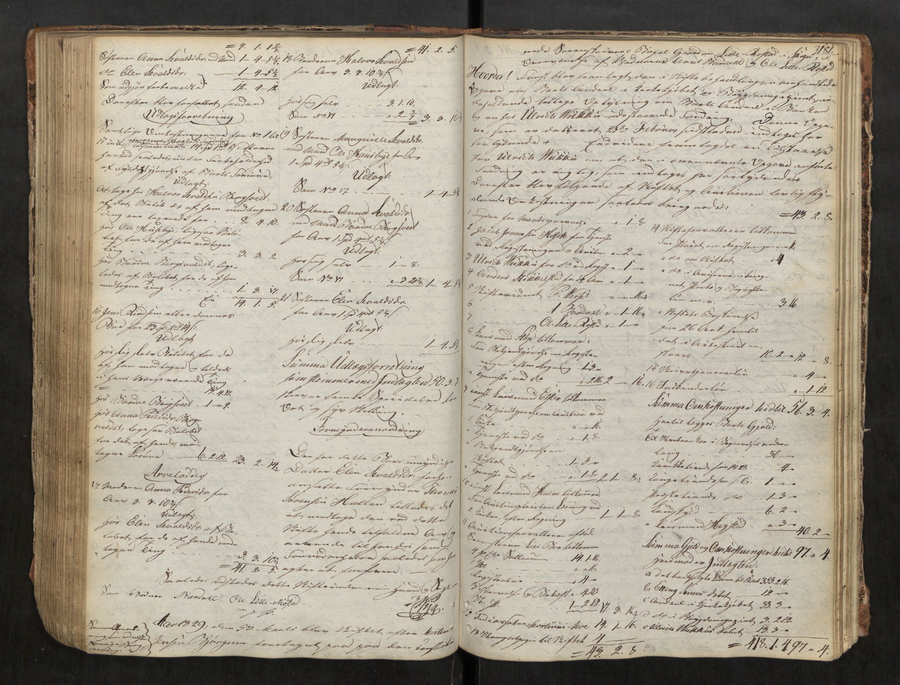 Stjør- og Verdal sorenskriveri, AV/SAT-A-4167/1/3/3A/L0037: Skifteprotokoll 32, 1818-1840, s. 181