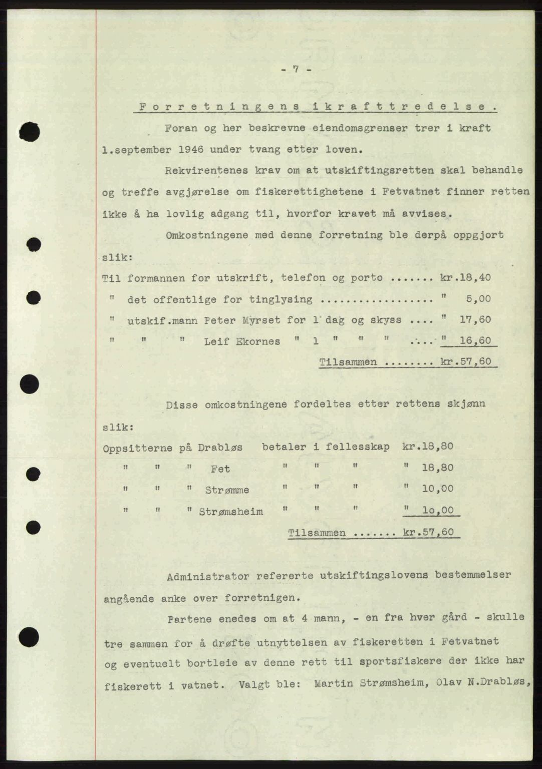 Nordre Sunnmøre sorenskriveri, AV/SAT-A-0006/1/2/2C/2Ca: Pantebok nr. A24, 1947-1947, Dagboknr: 324/1947