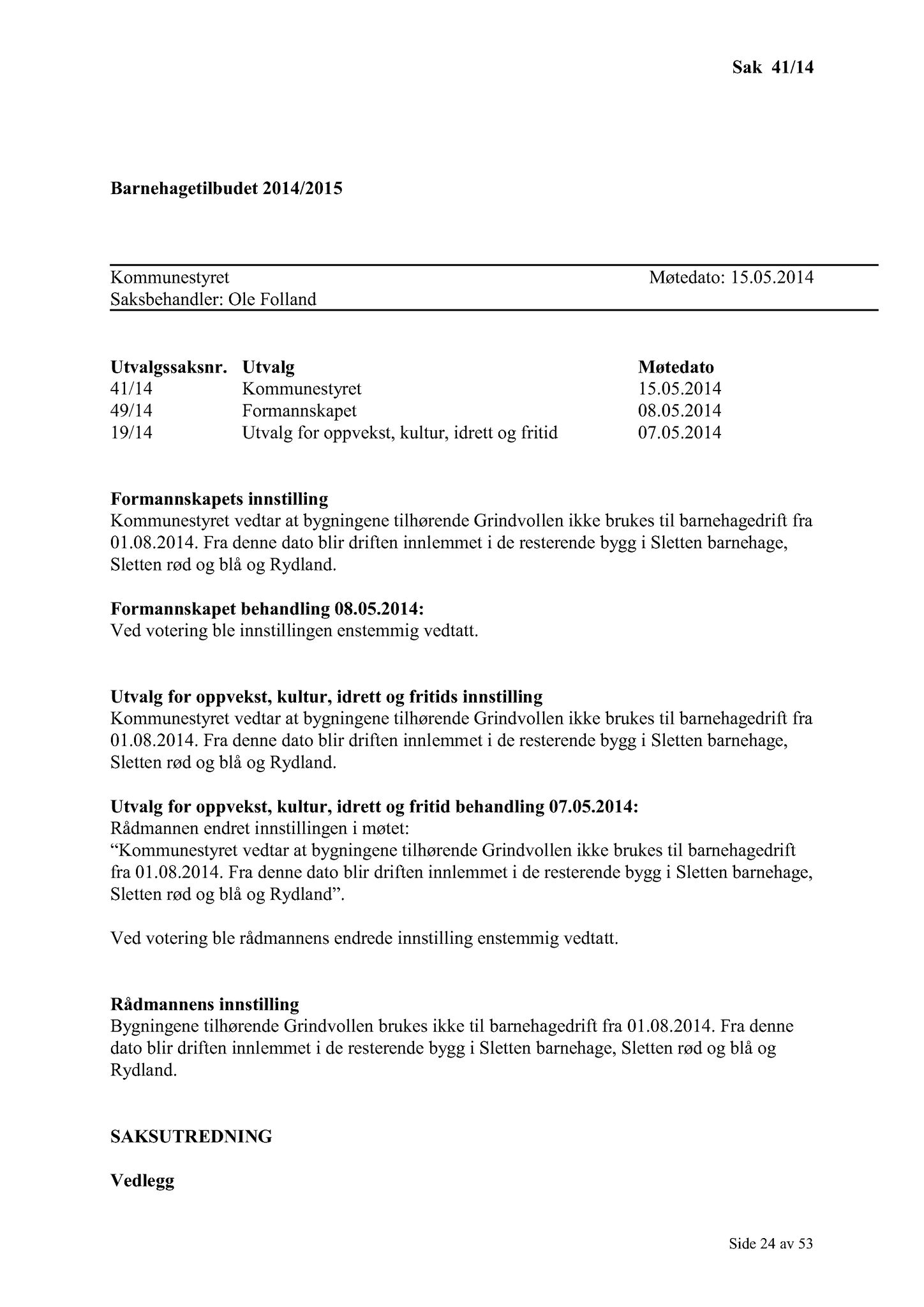 Klæbu Kommune, TRKO/KK/01-KS/L007: Kommunestyret - Møtedokumenter, 2014, s. 1112