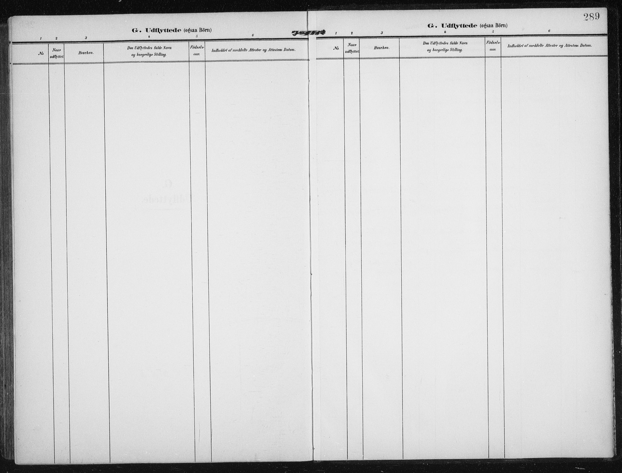 Skjervøy sokneprestkontor, SATØ/S-1300/H/Ha/Hab/L0017klokker: Klokkerbok nr. 17, 1906-1941, s. 289