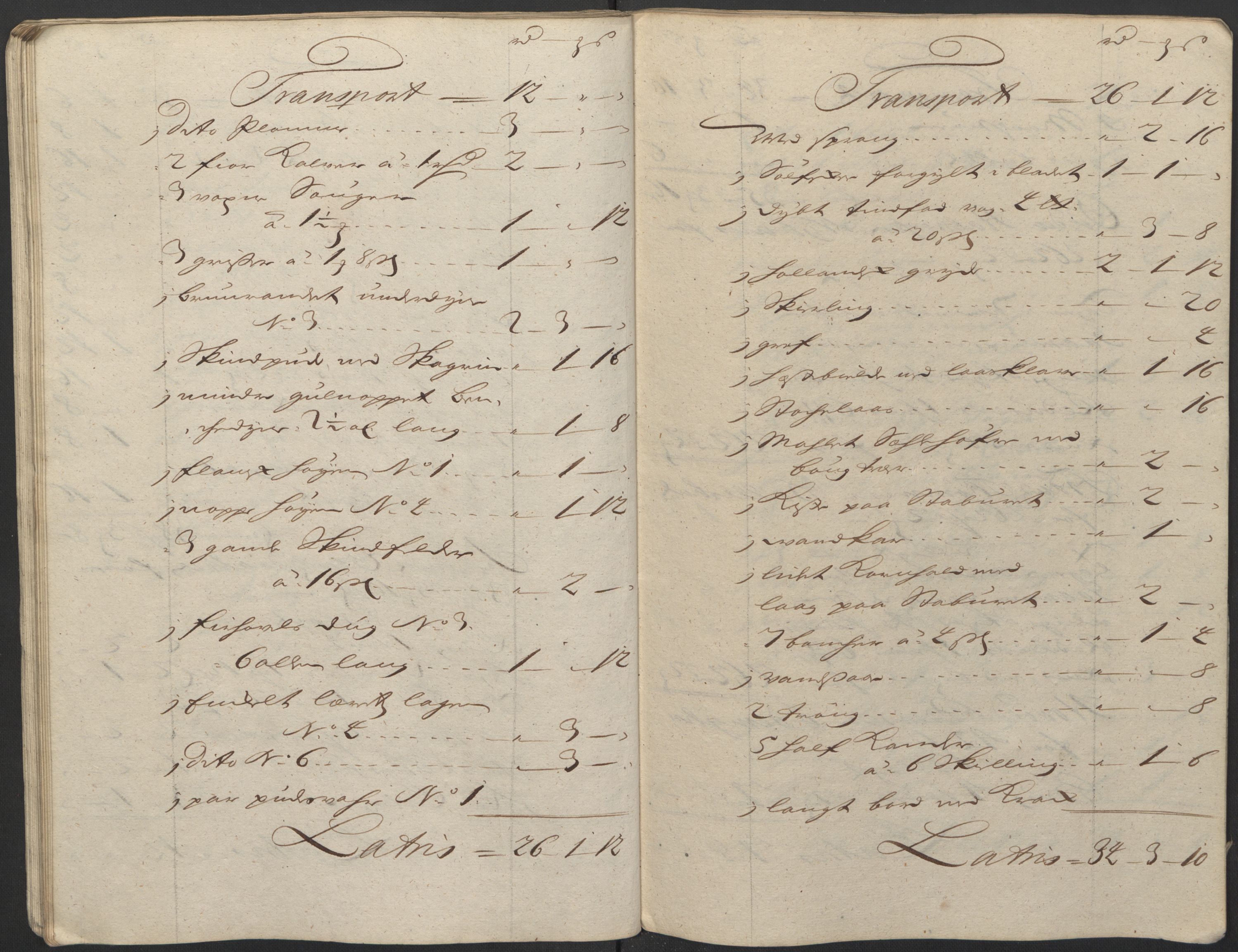 Forsvaret, Generalauditøren, AV/RA-RAFA-1772/F/Fj/Fjb/L0002: Skifter nr. 30 - 59 (1726, 1727), 1726-1727, s. 316