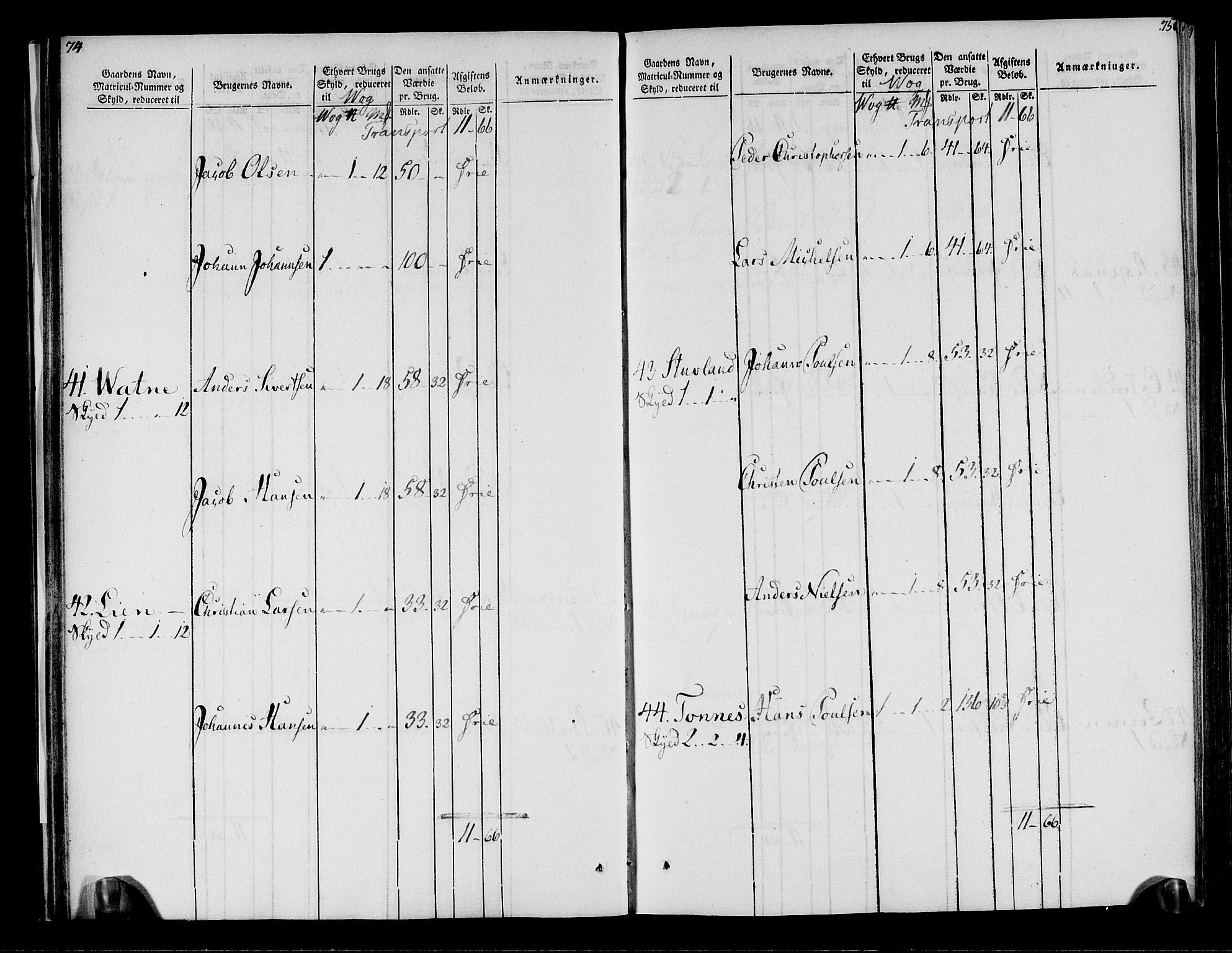 Rentekammeret inntil 1814, Realistisk ordnet avdeling, AV/RA-EA-4070/N/Ne/Nea/L0158: Helgeland fogderi. Oppebørselsregister, 1803-1804, s. 41