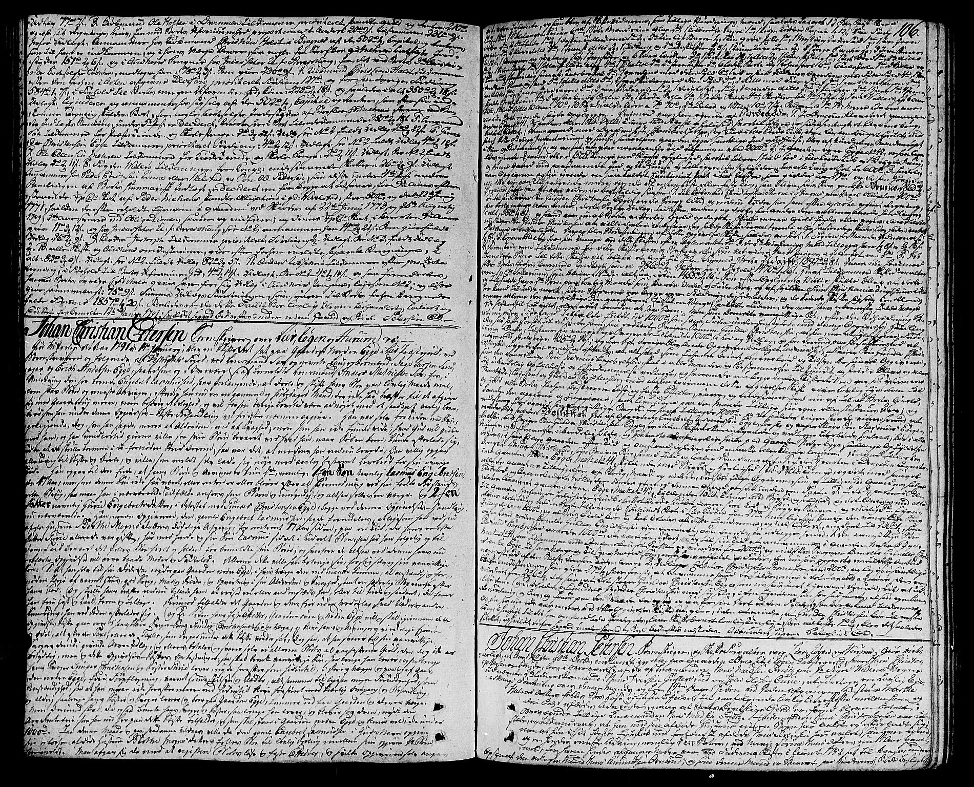 Lier, Røyken og Hurum sorenskriveri, SAKO/A-89/H/Hc/L0007a: Skifteprotokoll, 1789-1799, s. 105b-106a
