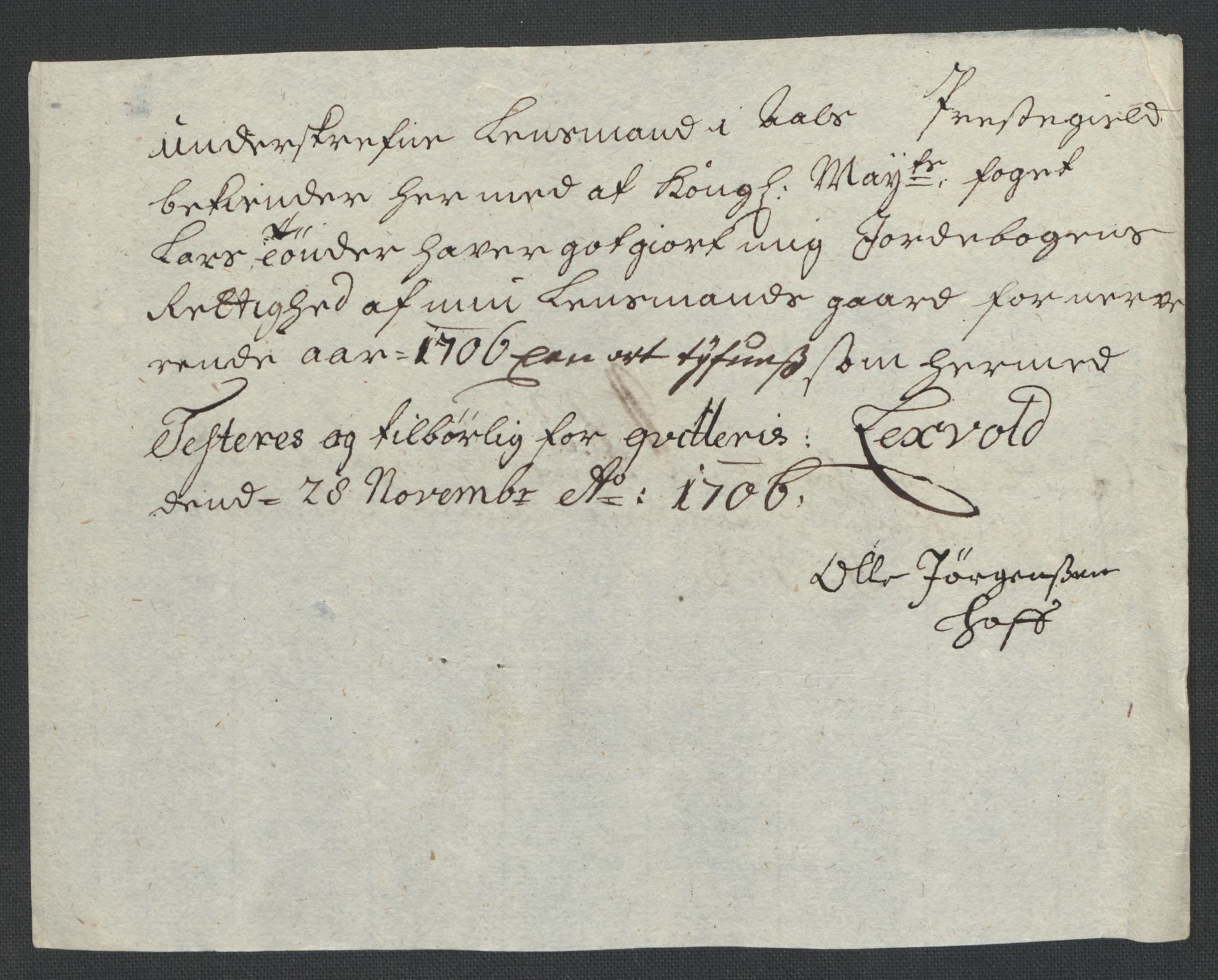 Rentekammeret inntil 1814, Reviderte regnskaper, Fogderegnskap, AV/RA-EA-4092/R22/L1465: Fogderegnskap Ringerike, Hallingdal og Buskerud, 1706, s. 310