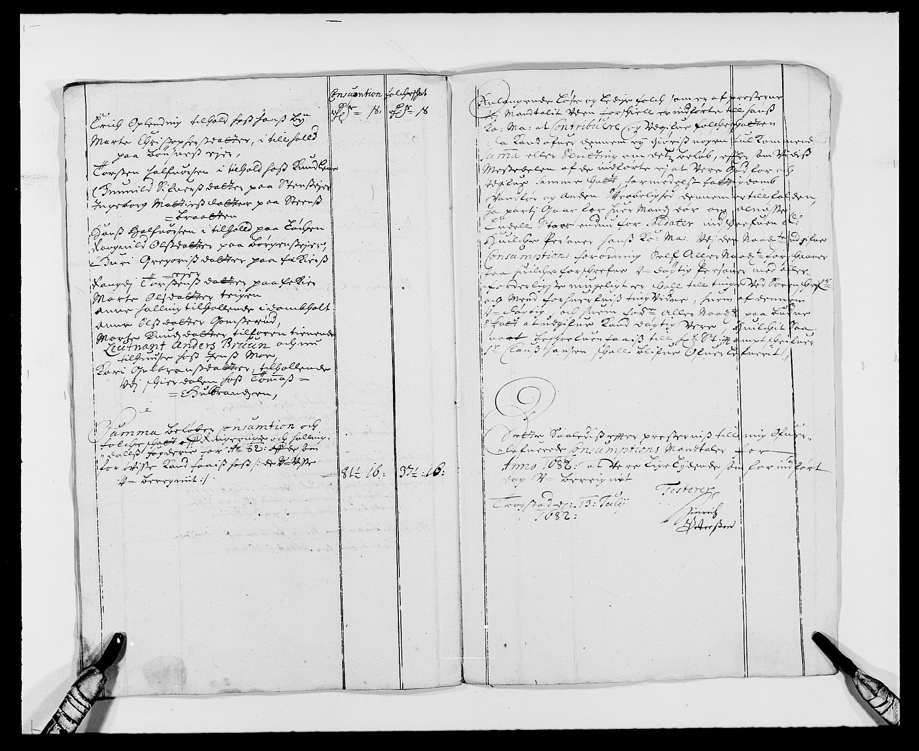 Rentekammeret inntil 1814, Reviderte regnskaper, Fogderegnskap, RA/EA-4092/R21/L1445: Fogderegnskap Ringerike og Hallingdal, 1681-1689, s. 393