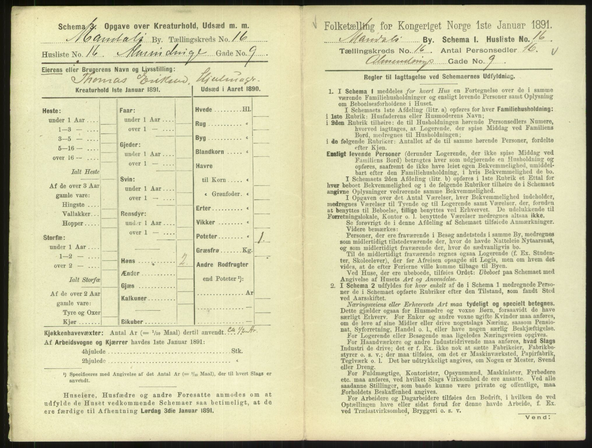 RA, Folketelling 1891 for 1002 Mandal ladested, 1891, s. 765