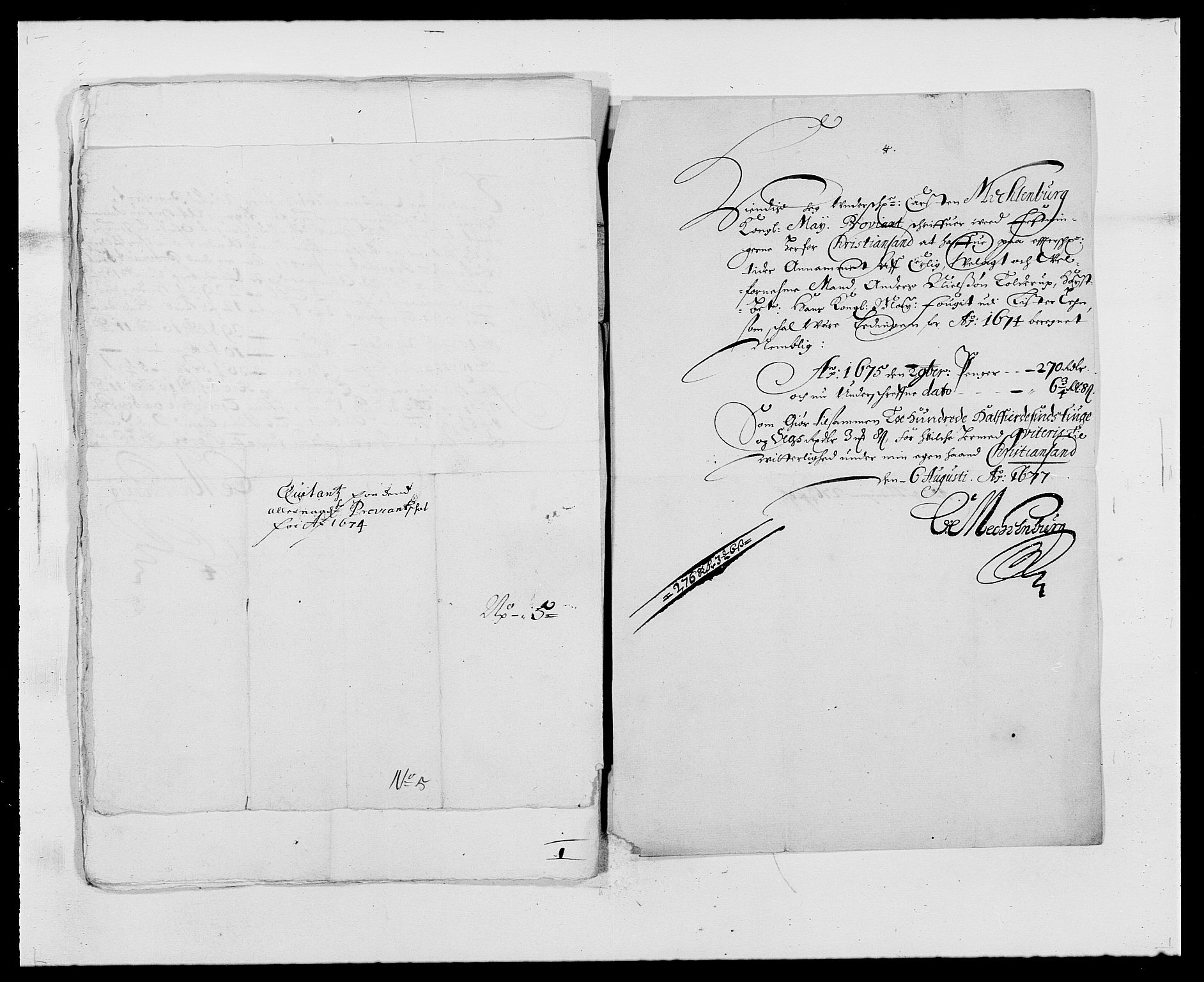 Rentekammeret inntil 1814, Reviderte regnskaper, Fogderegnskap, RA/EA-4092/R41/L2528: Fogderegnskap Lista, 1673-1674, s. 293