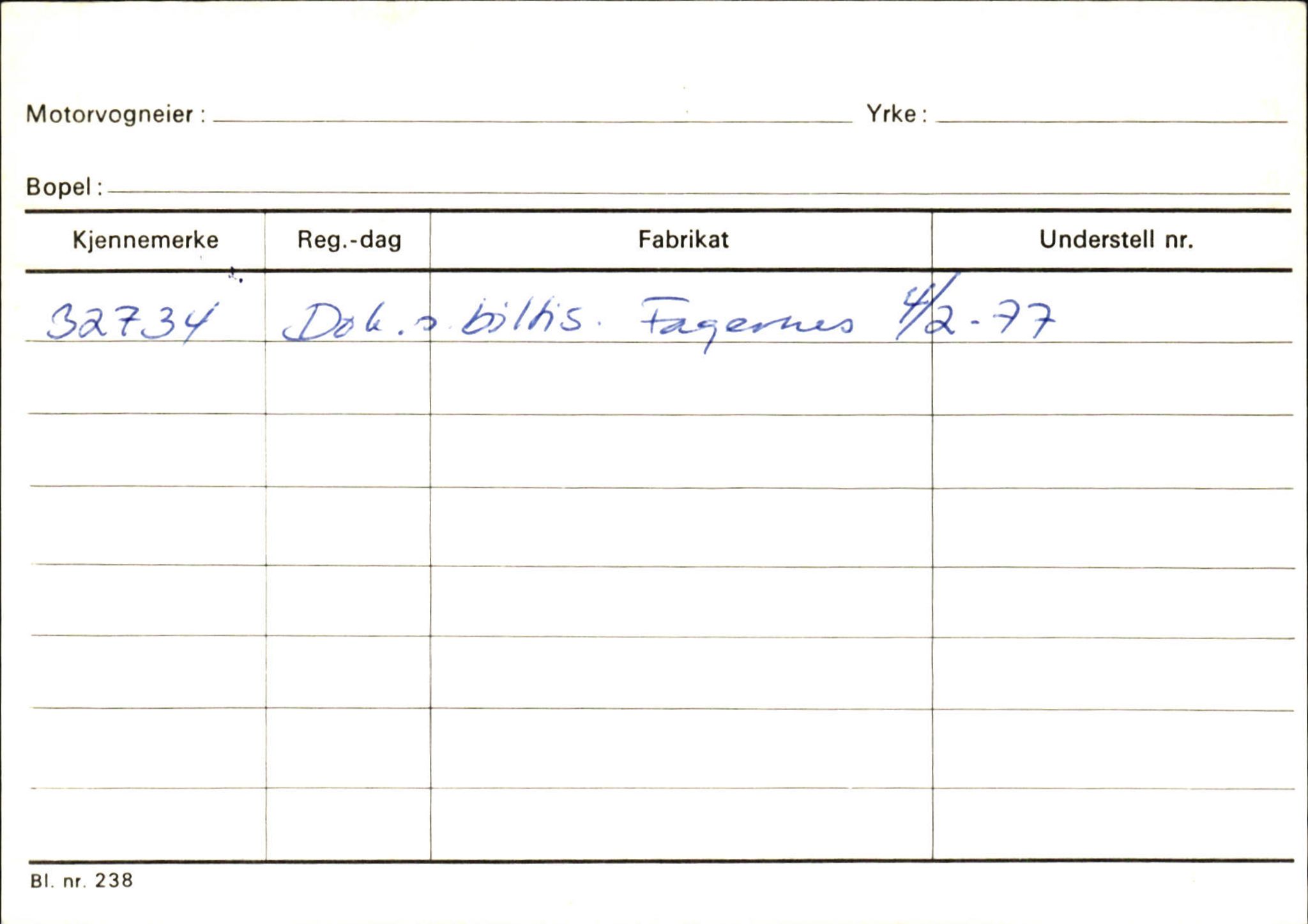 Statens vegvesen, Sogn og Fjordane vegkontor, AV/SAB-A-5301/4/F/L0124: Eigarregister Sogndal A-U, 1945-1975, s. 1052