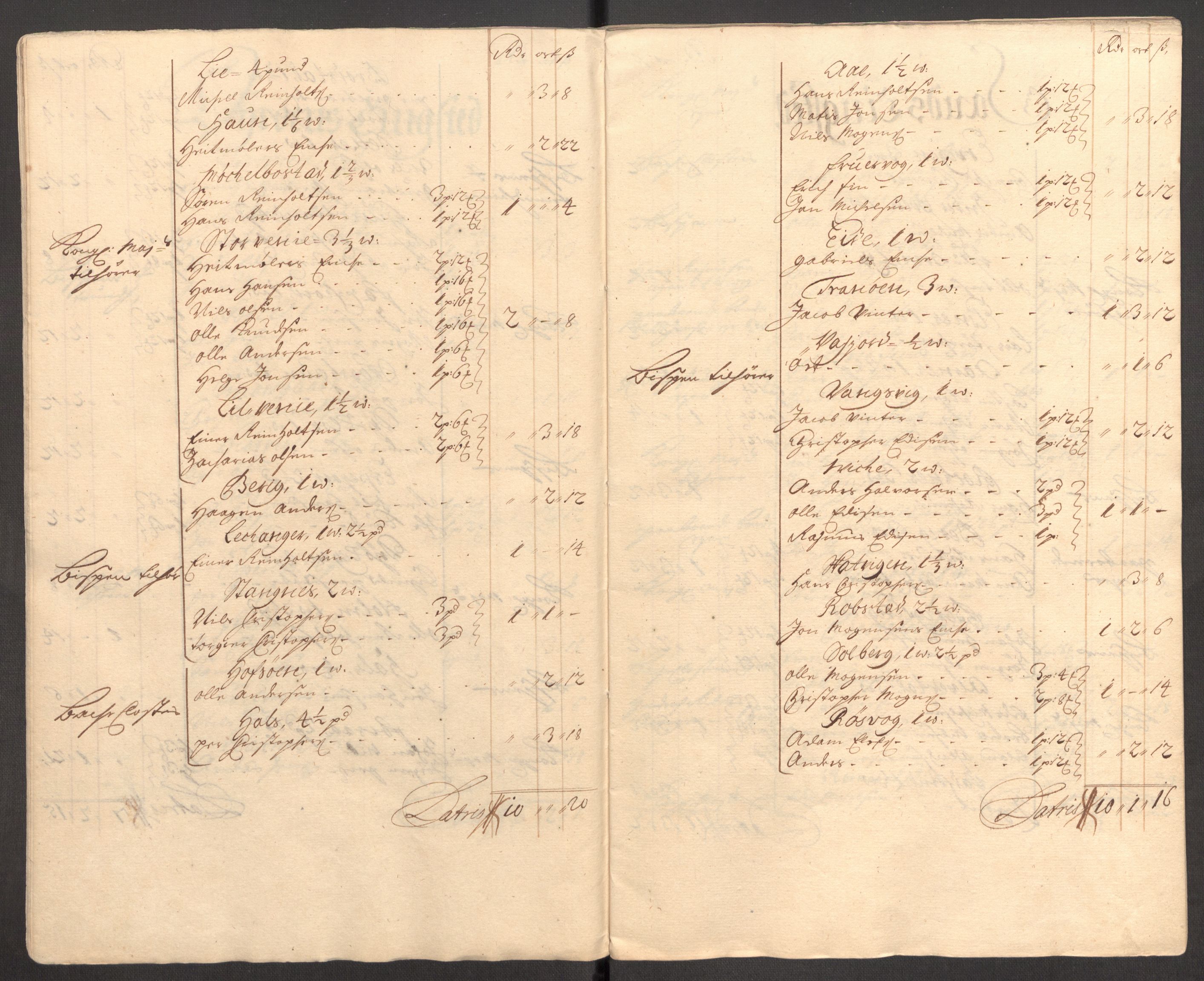 Rentekammeret inntil 1814, Reviderte regnskaper, Fogderegnskap, AV/RA-EA-4092/R68/L4756: Fogderegnskap Senja og Troms, 1705-1707, s. 288