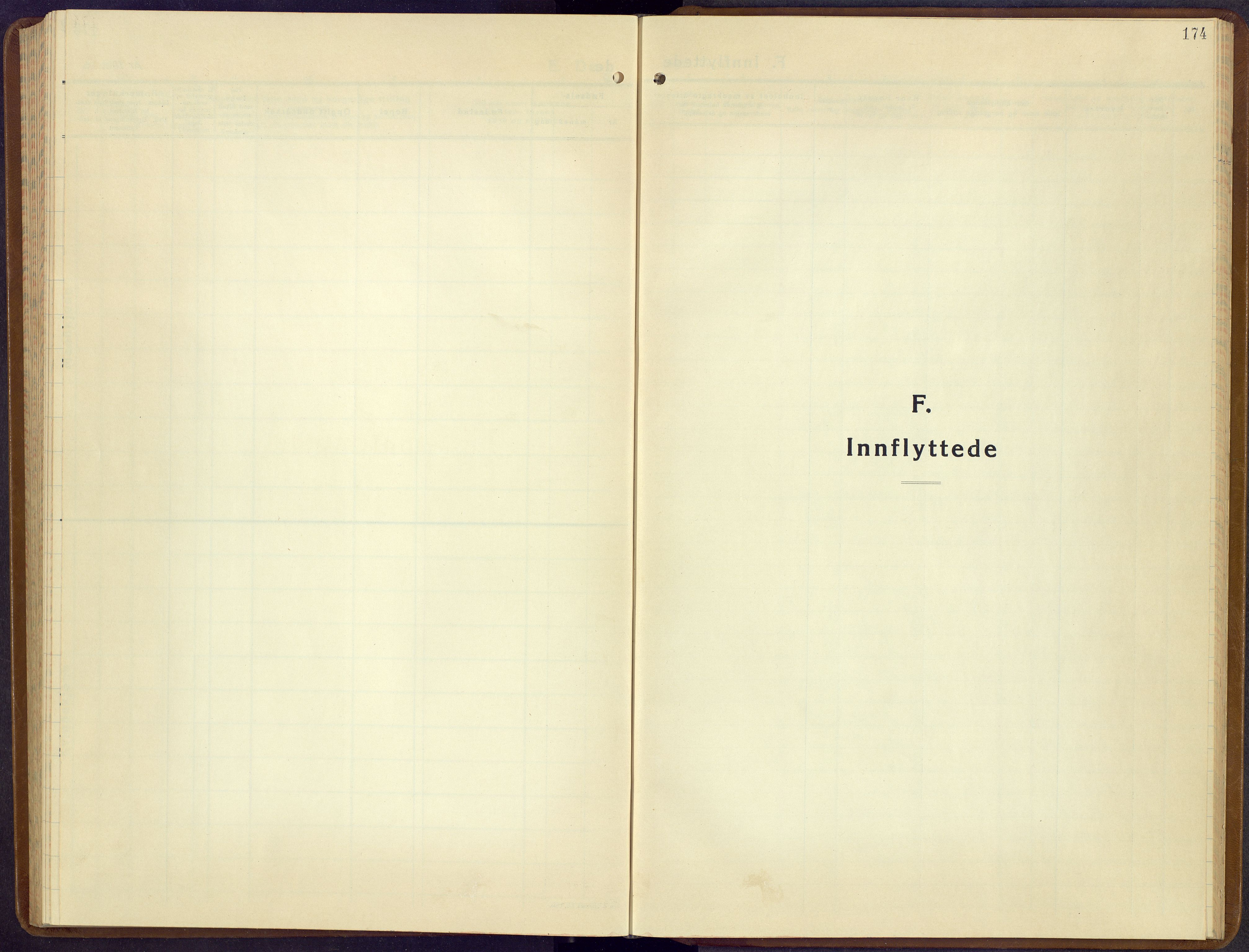 Øystre Slidre prestekontor, SAH/PREST-138/H/Ha/Hab/L0011: Klokkerbok nr. 11, 1937-1966, s. 174