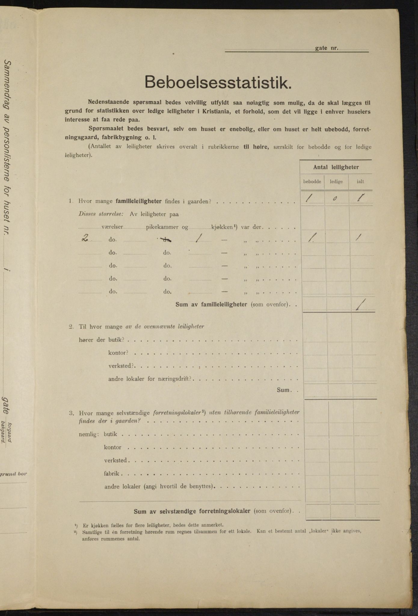 OBA, Kommunal folketelling 1.2.1915 for Kristiania, 1915, s. 102240