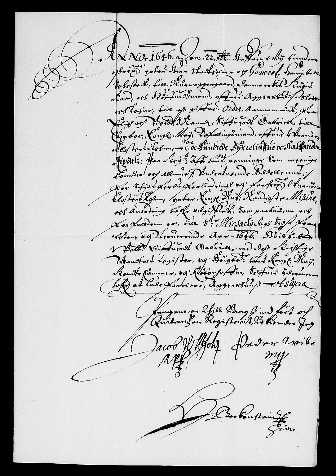 Rentekammeret inntil 1814, Reviderte regnskaper, Lensregnskaper, AV/RA-EA-5023/R/Rb/Rbg/L0007: Verne kloster len, 1623-1647