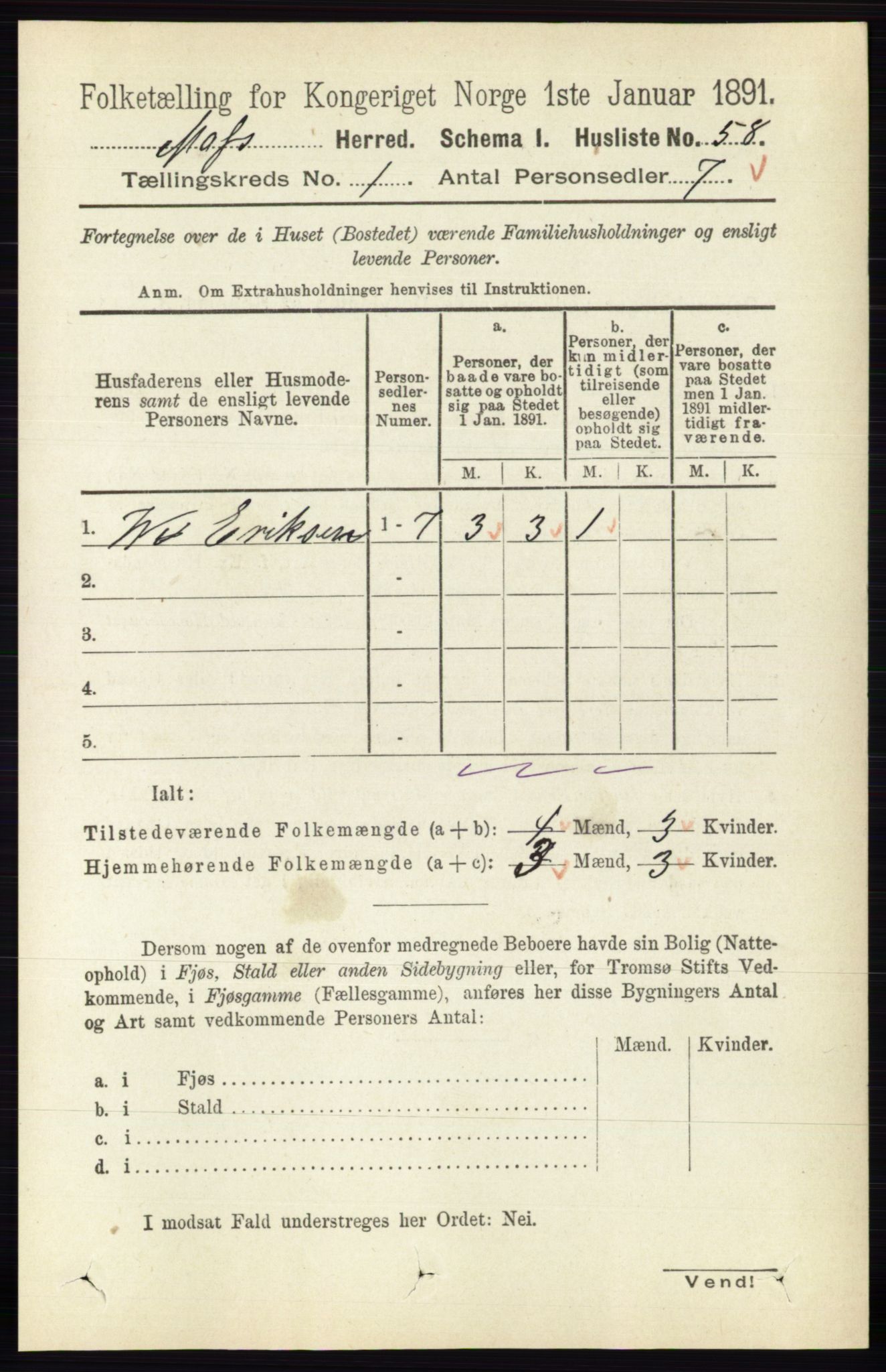 RA, Folketelling 1891 for 0194 Moss herred, 1891, s. 72