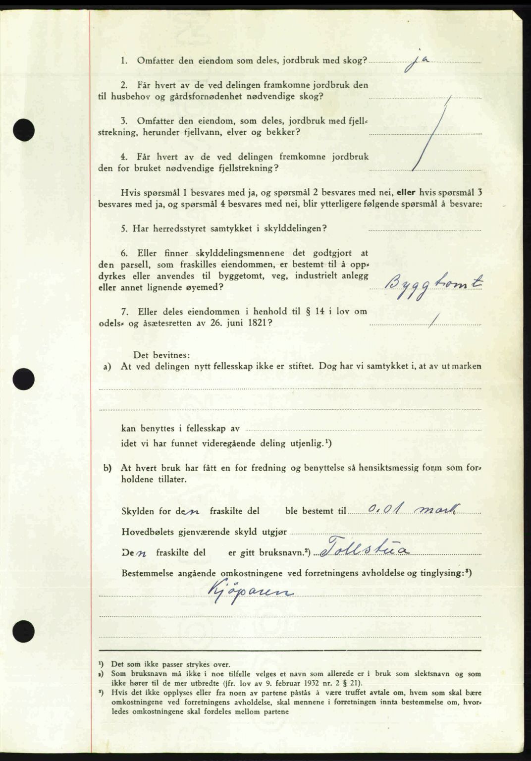 Nordmøre sorenskriveri, AV/SAT-A-4132/1/2/2Ca: Pantebok nr. A116, 1950-1950, Dagboknr: 2954/1950