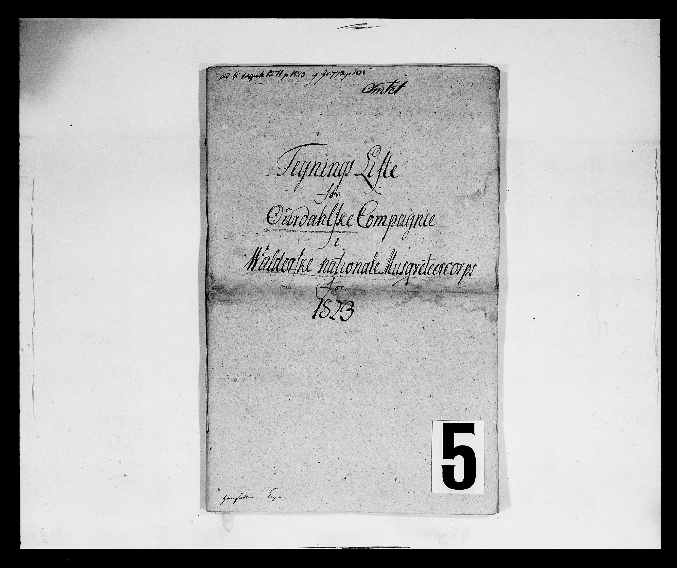 Fylkesmannen i Oppland, SAH/FYO-002/1/K/Kb/L1159: Valderske nasjonale musketérkorps - Aurdalske kompani, 1818-1860, s. 42
