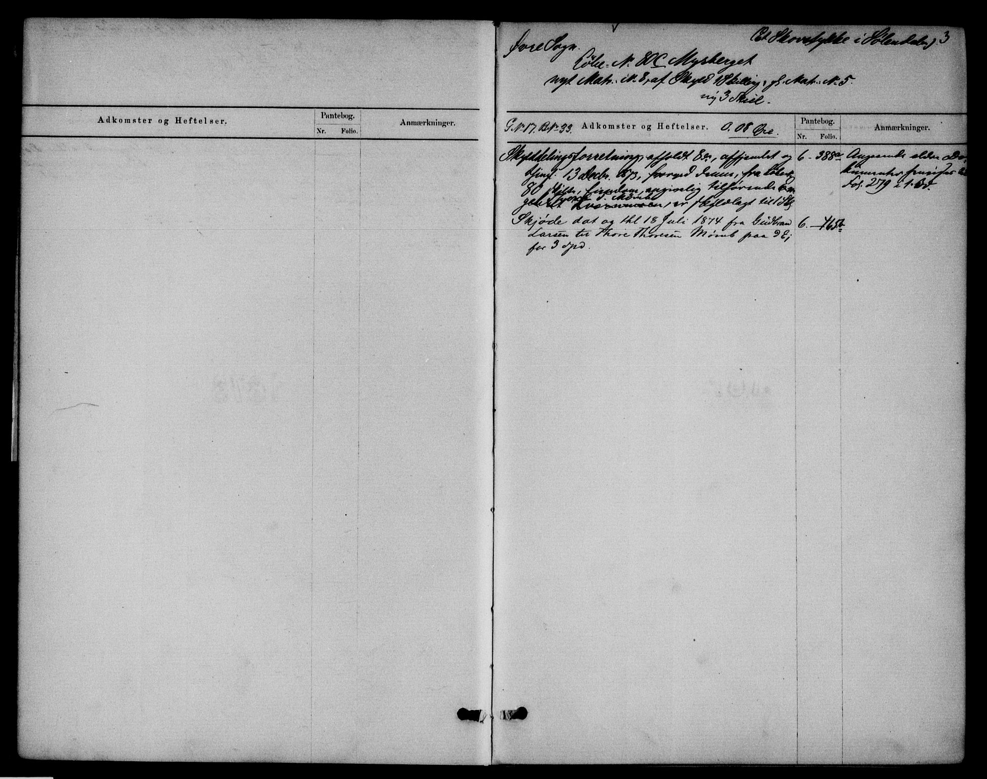 Nord-Østerdal tingrett, AV/SAH-TING-020/H/Ha/Haa/L0004: Panteregister nr. 4, 1874-1896, s. 3