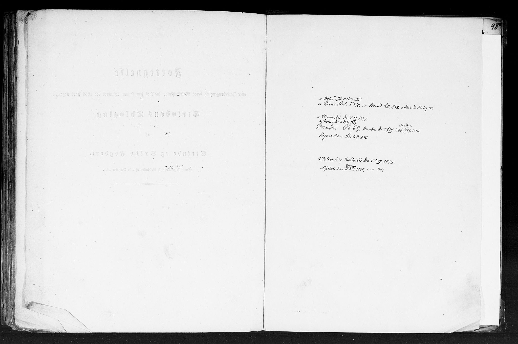 Rygh, RA/PA-0034/F/Fb/L0014: Matrikkelen for 1838 - Søndre Trondhjems amt (Sør-Trøndelag fylke), 1838, s. 97b