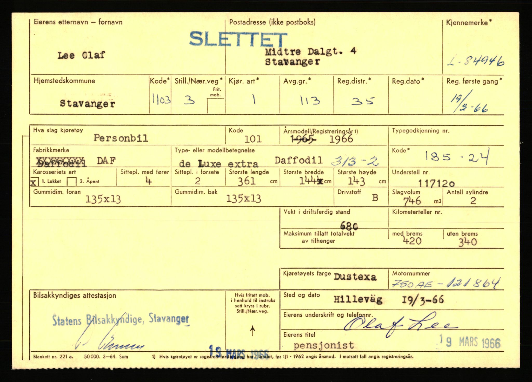 Stavanger trafikkstasjon, AV/SAST-A-101942/0/F/L0073: L-84100 - L-86499, 1930-1971, s. 859