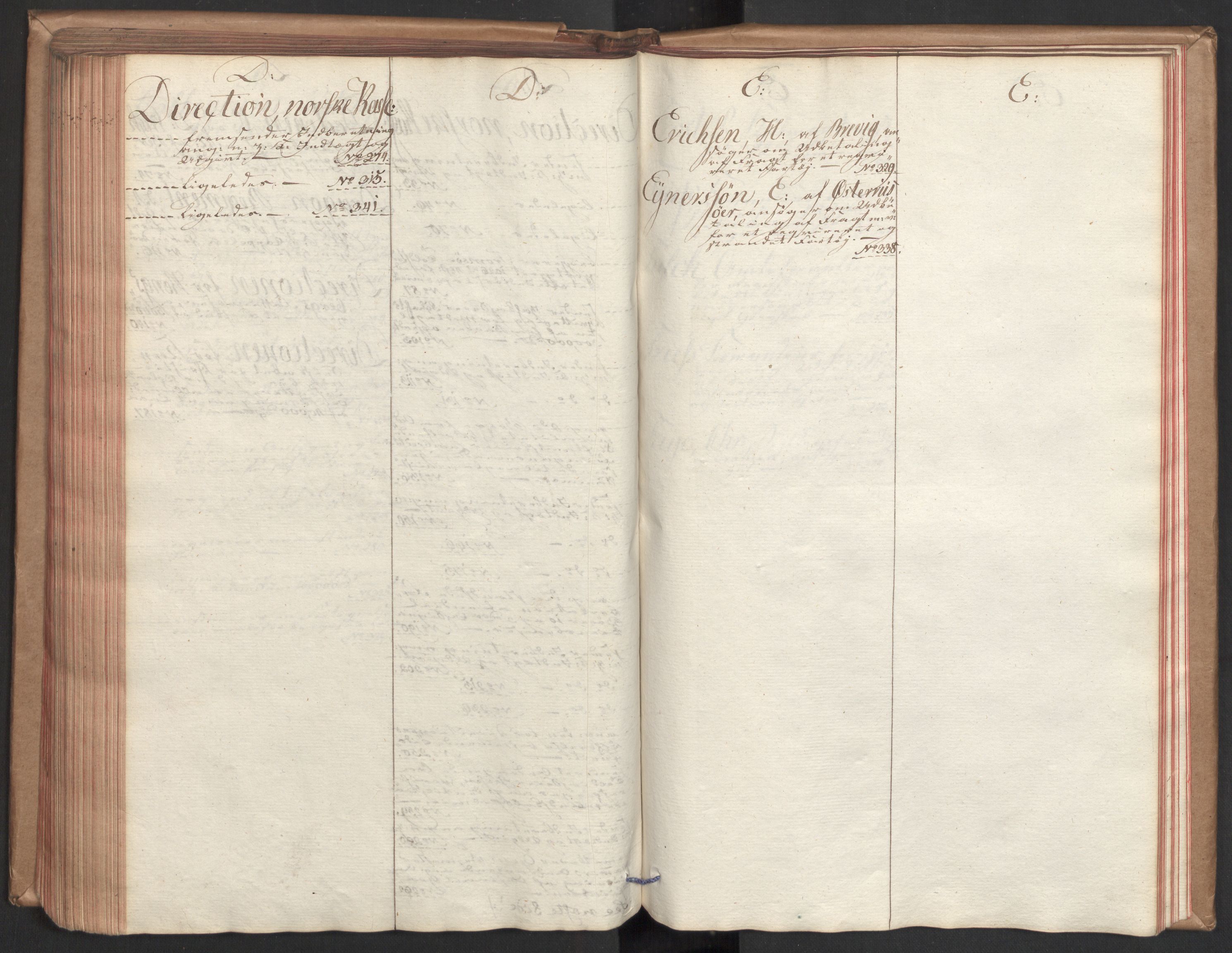 Stattholderembetet 1810-1814, 2. kontor (Kontor B), AV/RA-EA-5432/Ab/L0001: Referatprotokoll,  j.nr. 1-290,  l.nr. 1-347, 1810-1811