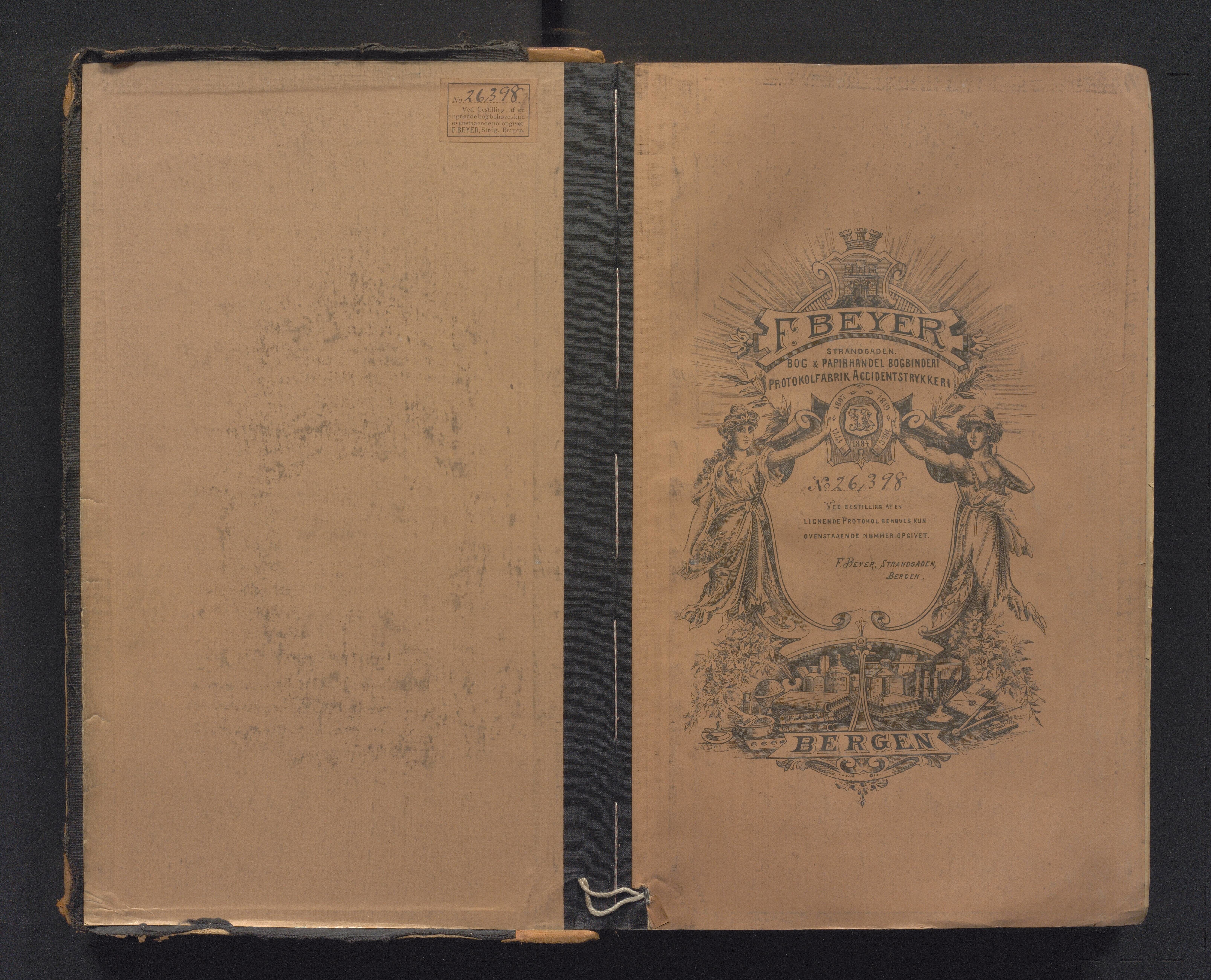 Bergen kommune. Sosialvesen, BBA/A-2588/H/Hb/Hbc/L0017: Dagbok, 1908