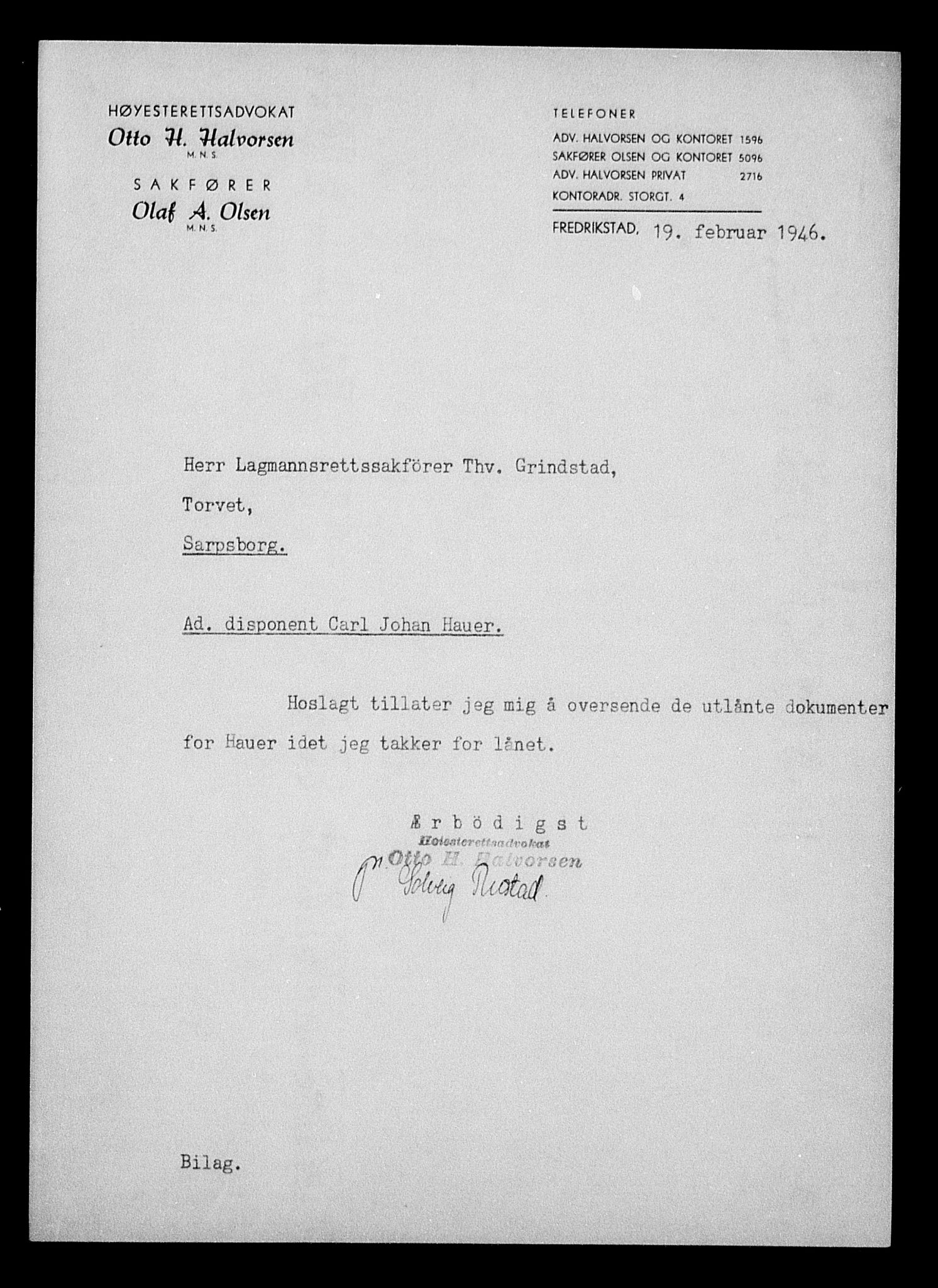 Justisdepartementet, Tilbakeføringskontoret for inndratte formuer, RA/S-1564/H/Hc/Hcd/L0998: --, 1945-1947, s. 381