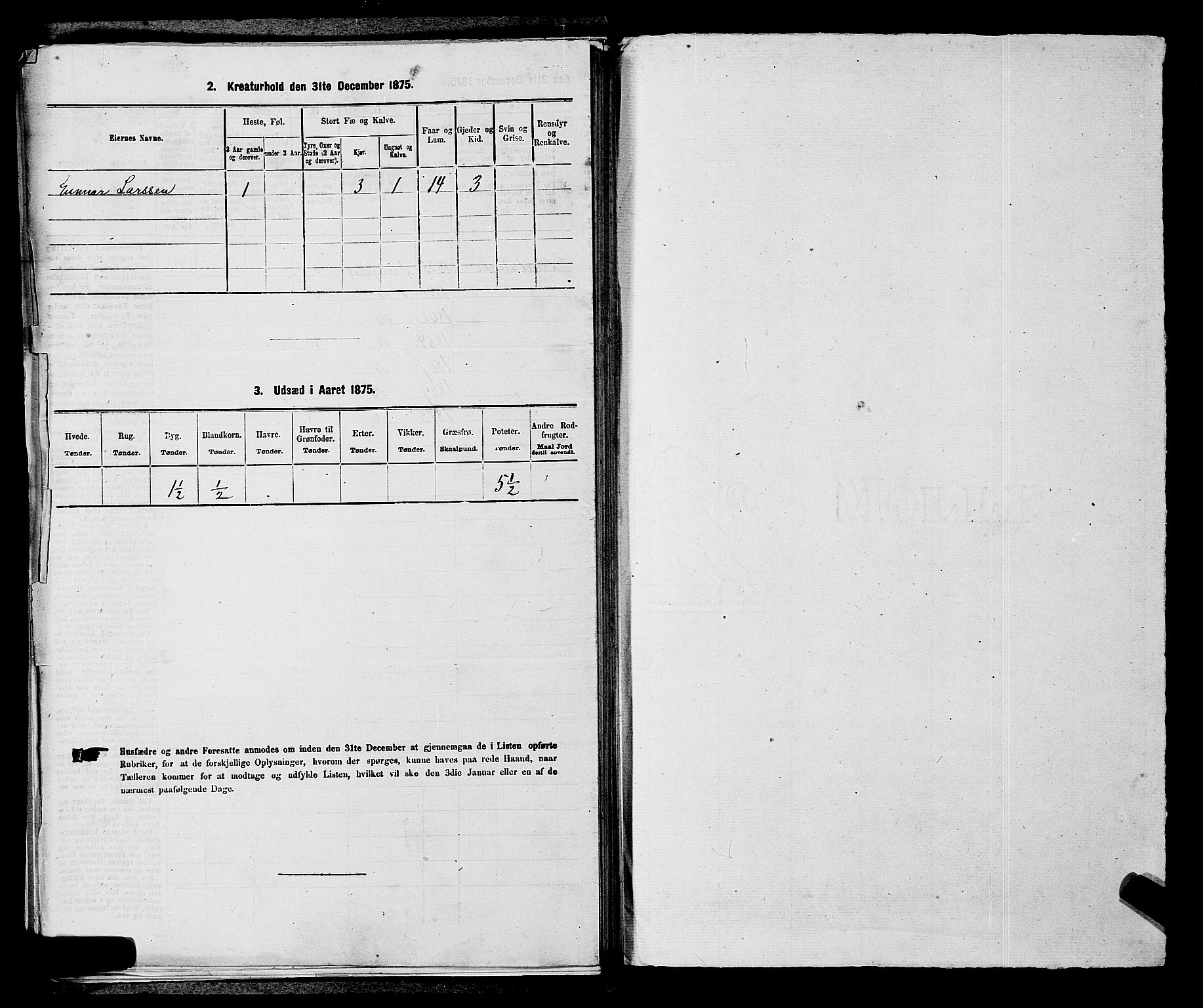 SAKO, Folketelling 1875 for 0817P Drangedal prestegjeld, 1875, s. 483