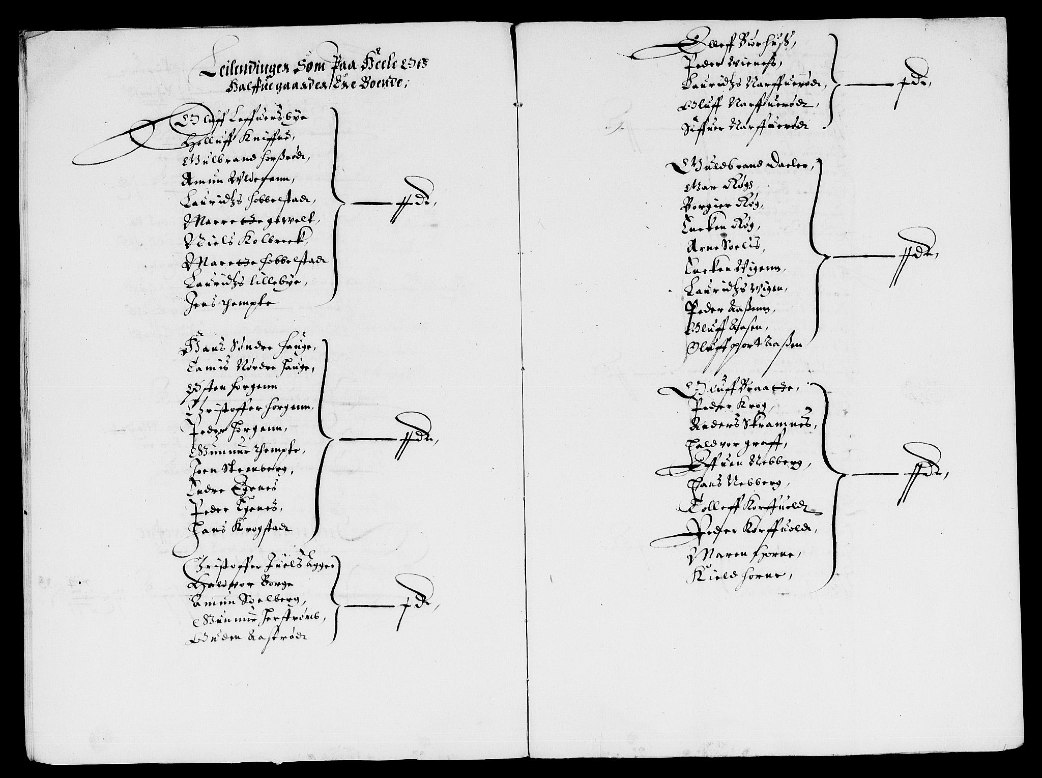 Rentekammeret inntil 1814, Reviderte regnskaper, Lensregnskaper, AV/RA-EA-5023/R/Rb/Rbl/L0004: Brunla len med Eiker len 1626-37, 1630-1633