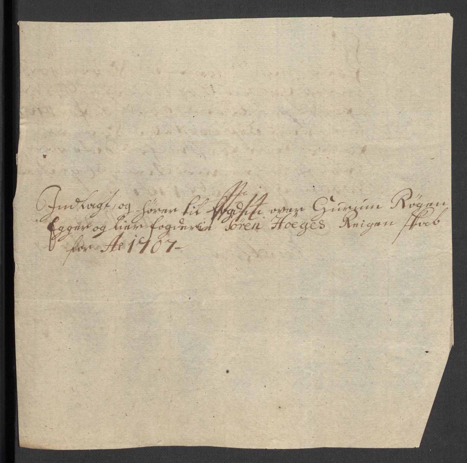Rentekammeret inntil 1814, Reviderte regnskaper, Fogderegnskap, RA/EA-4092/R30/L1701: Fogderegnskap Hurum, Røyken, Eiker og Lier, 1706-1707, s. 424