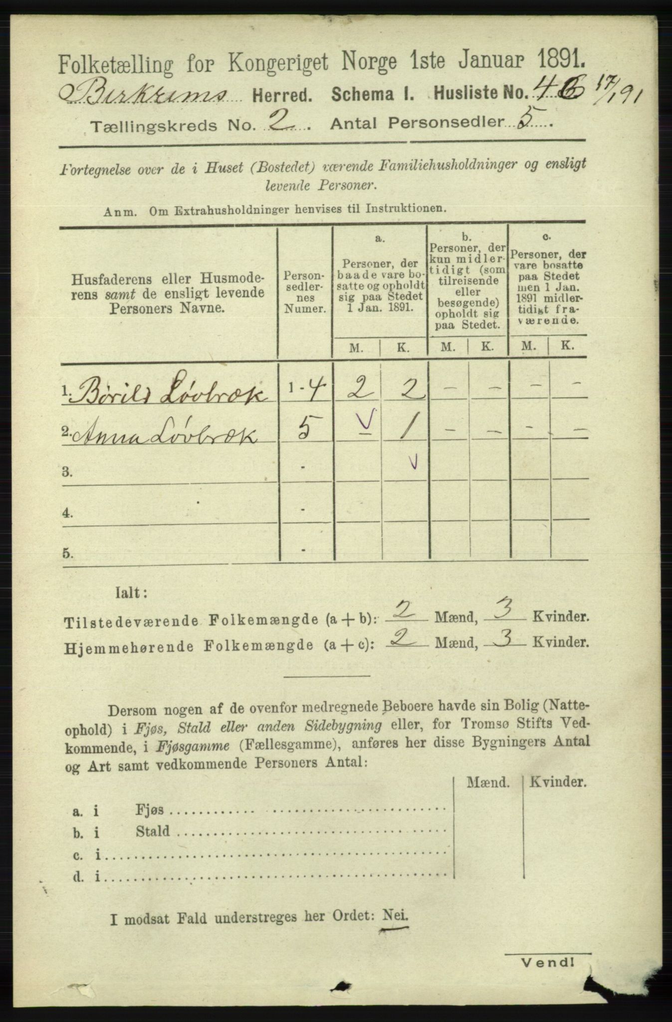 RA, Folketelling 1891 for 1114 Bjerkreim herred, 1891, s. 566