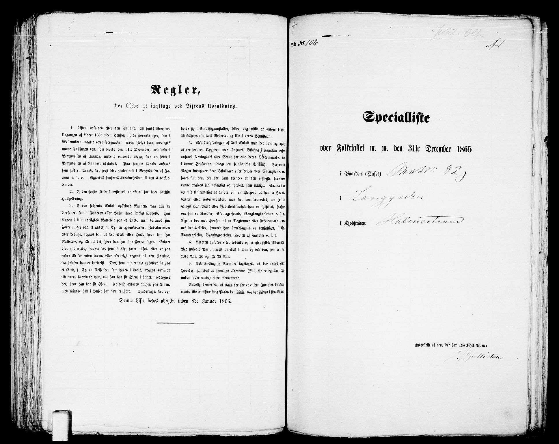 RA, Folketelling 1865 for 0702B Botne prestegjeld, Holmestrand kjøpstad, 1865, s. 219